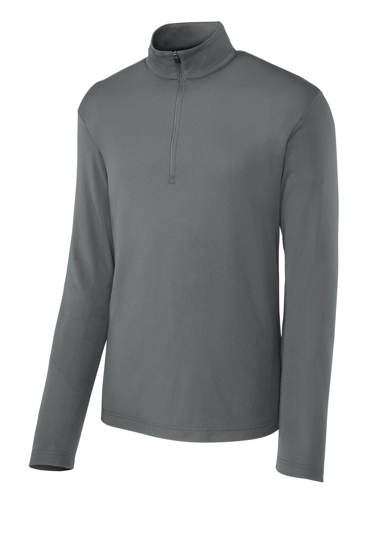 Front View of GyConcrete Sport-Tek Micropique Sport-Wick 1/4-Zip ST672