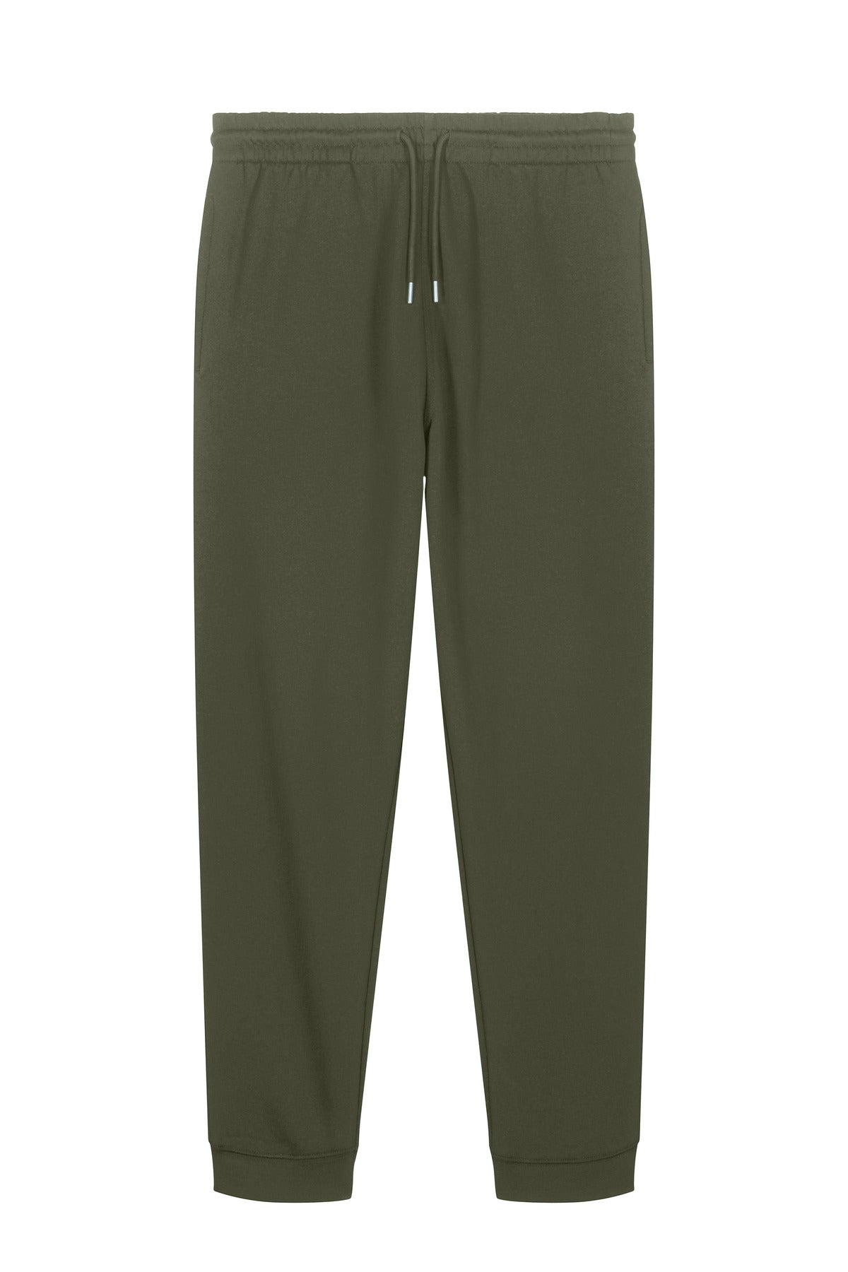 Front View of KhakiGreen Stanley/Stella Unisex Flyer Jogger SXU006