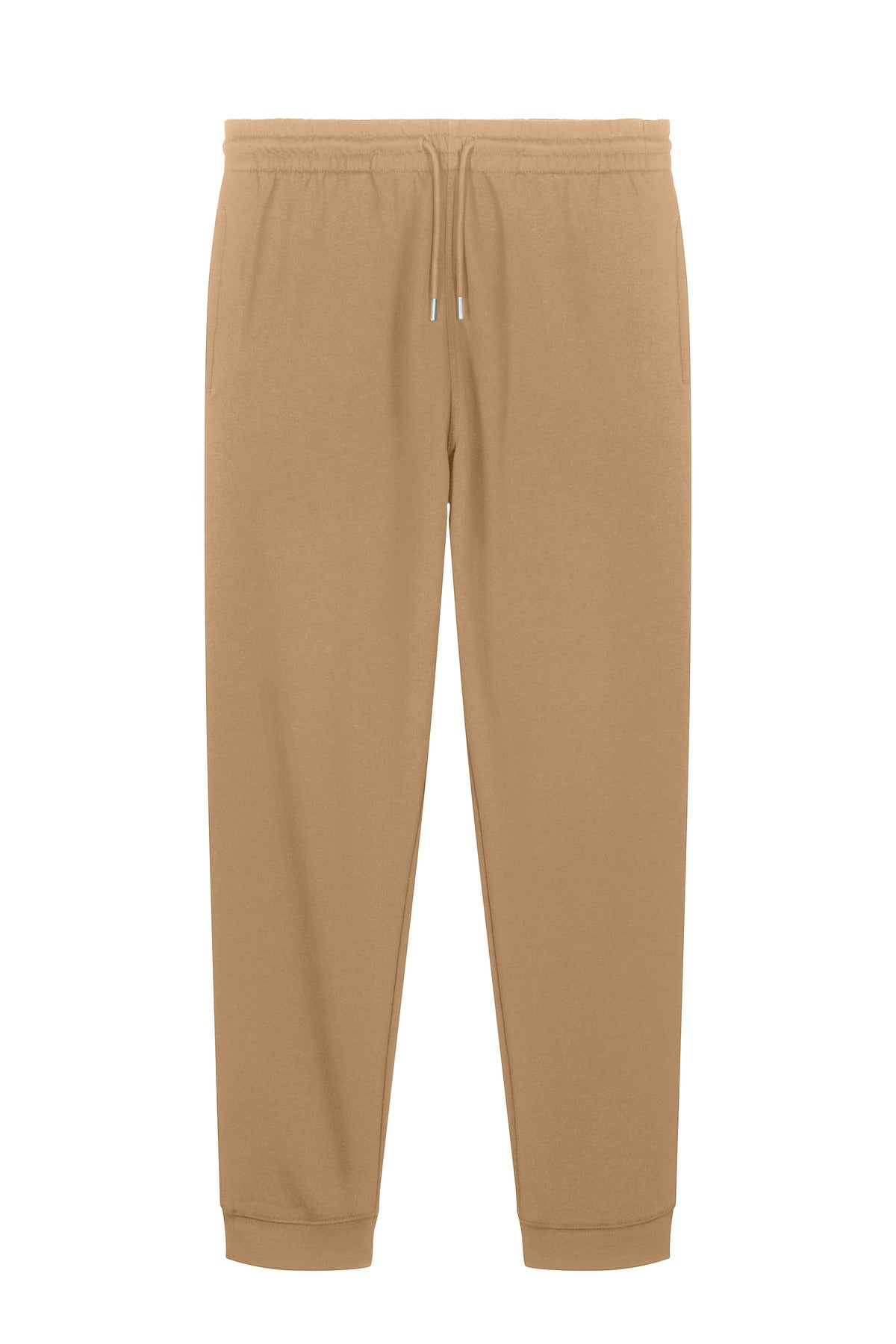 Front View of Latte Stanley/Stella Unisex Flyer Jogger SXU006