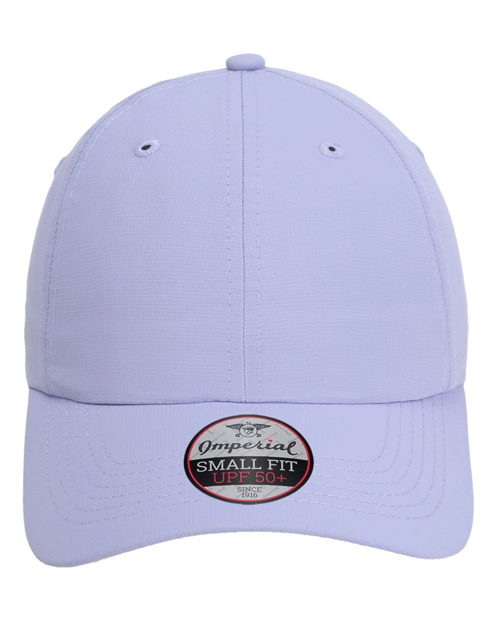 Front View of Lavender The Hinsen Women's Performance Ponytail Cap - L338