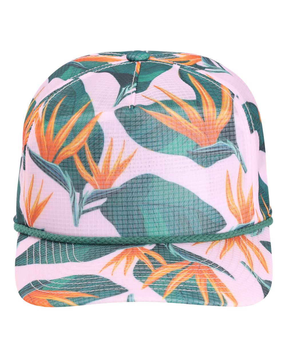 Front View of Light Pink The Live Wire Cap - DNA012