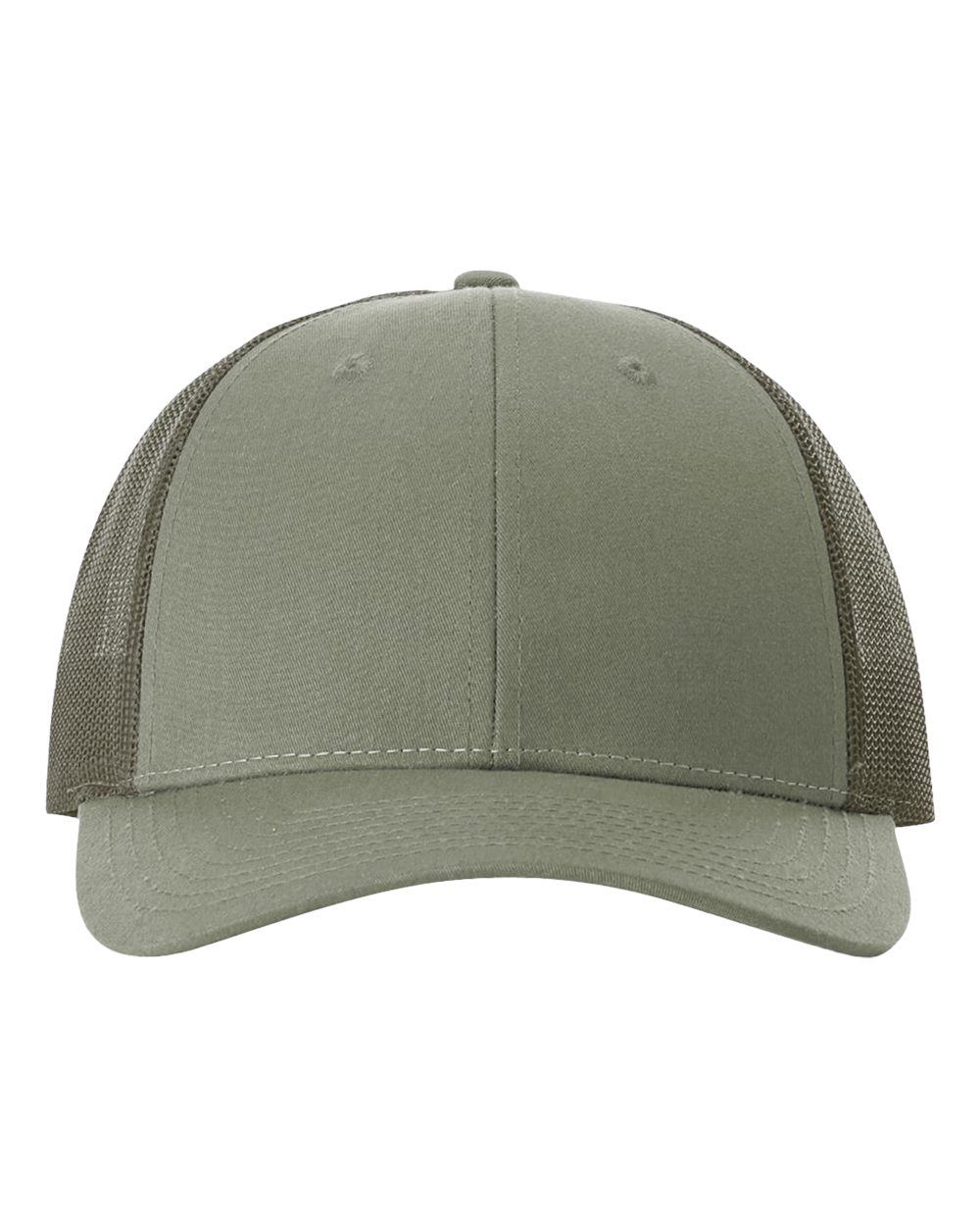 Front View of Loden Low Pro Trucker Cap - 115