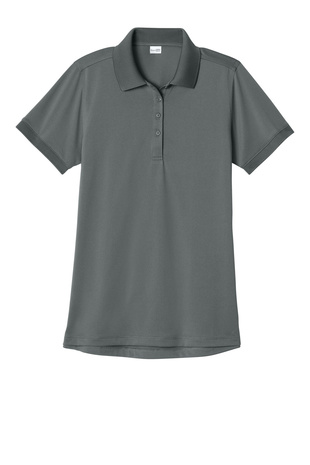 Front View of MetalGrey CornerStone Women's Workwear Pro Polo CS451