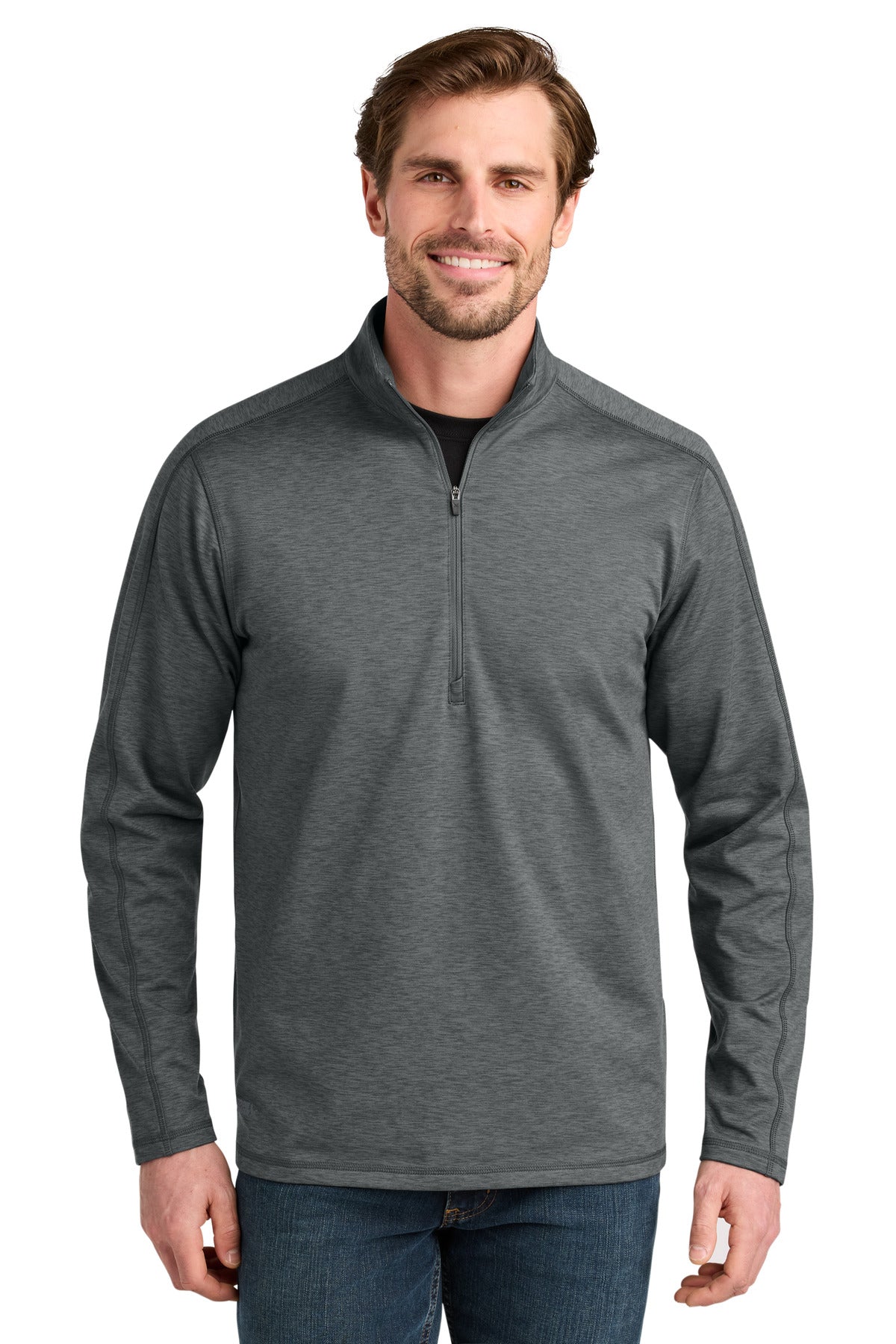 Front View of MetalGryHt Eddie Bauer Adventurer 1/4-Zip EB120