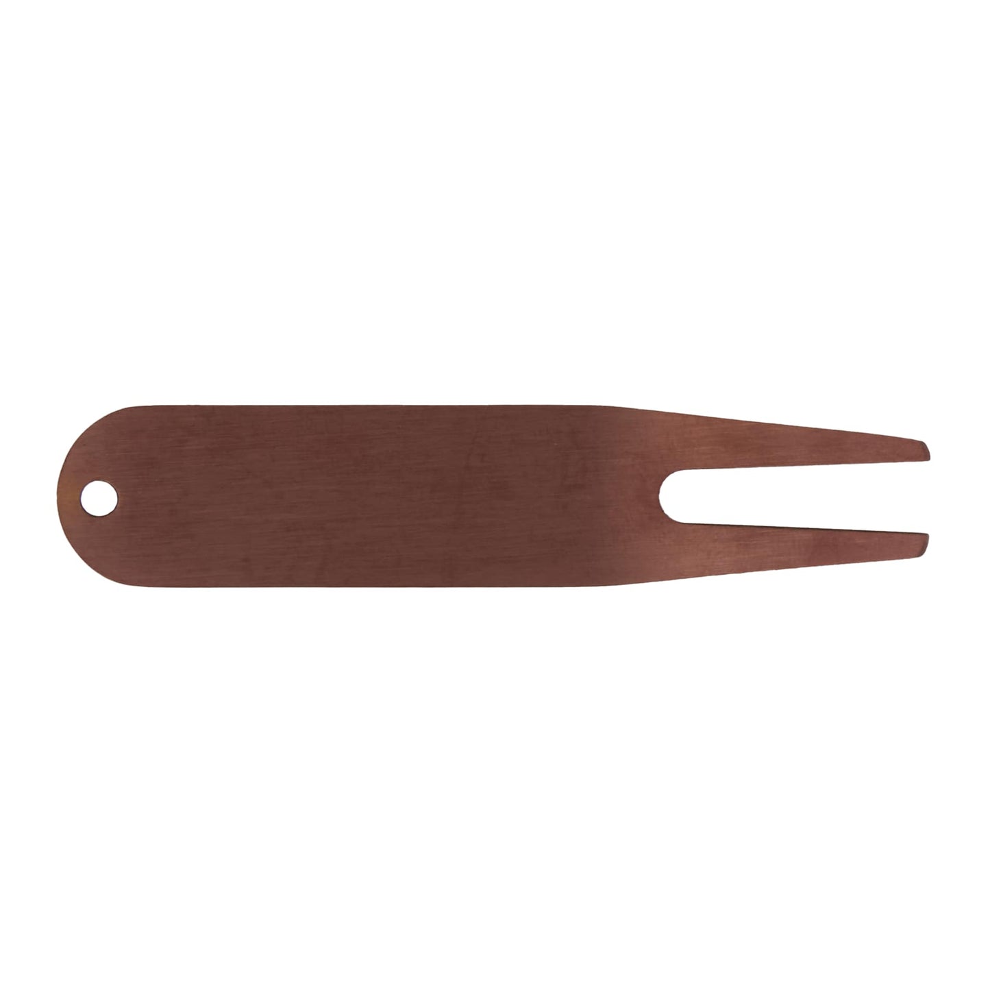 Front View of Metallic Classic Metal Divot Tool plain