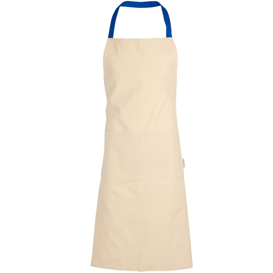 Front View of Multi Recycled Cotton Apron plain
