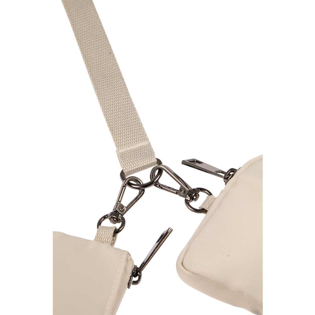 Front View of Natural Daybreak Recycled Dual Lanyard