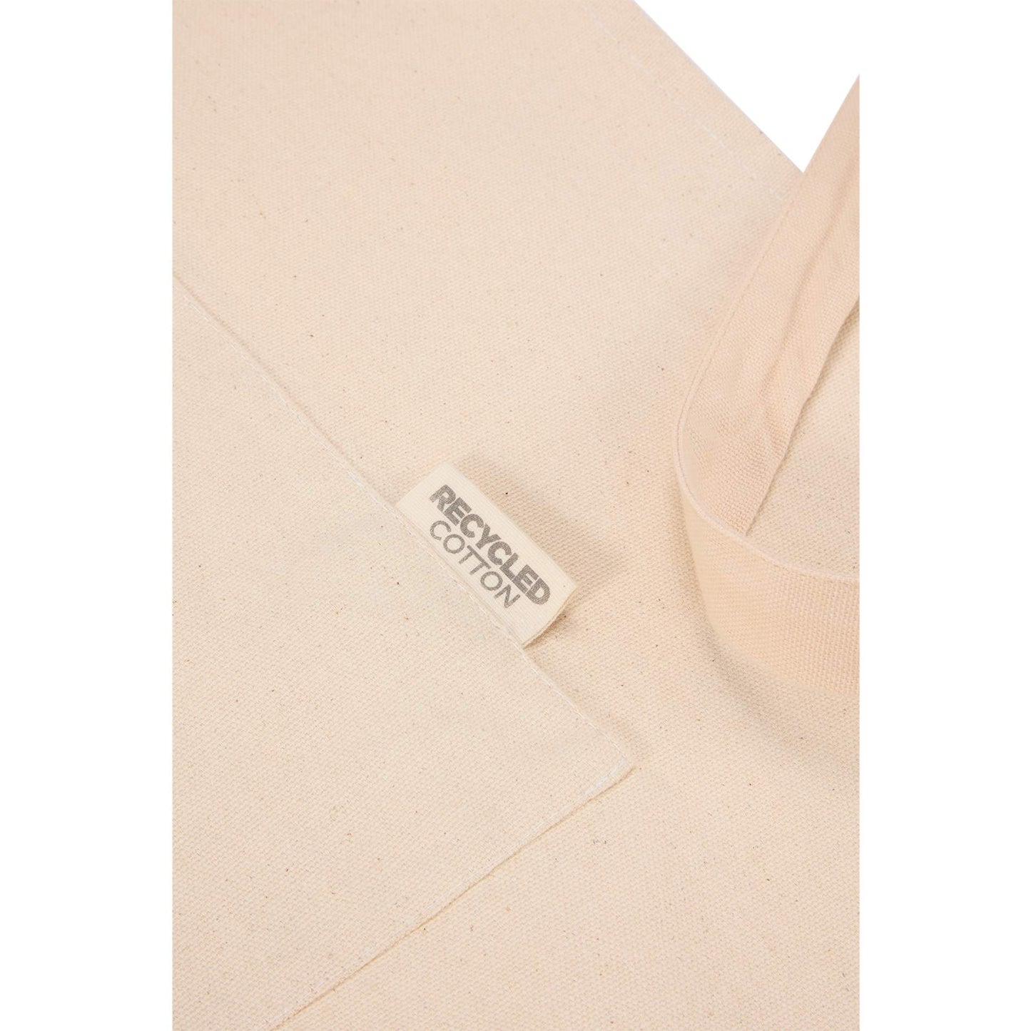 Front View of Natural Recycled Cotton Apron