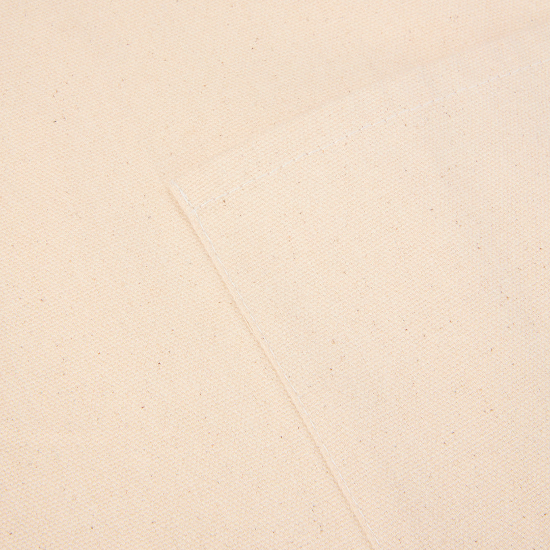 Front View of Natural Recycled Cotton Apron
