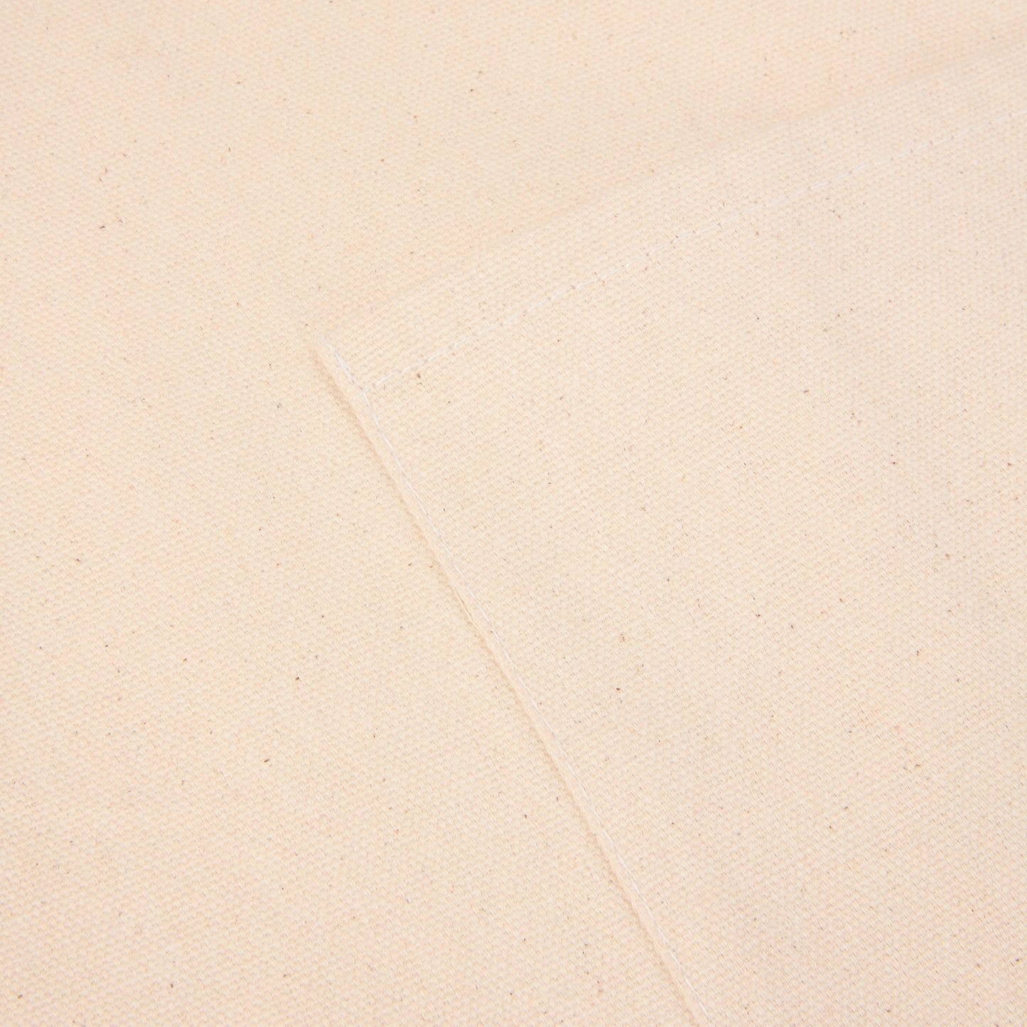 Front View of Natural Recycled Cotton Apron