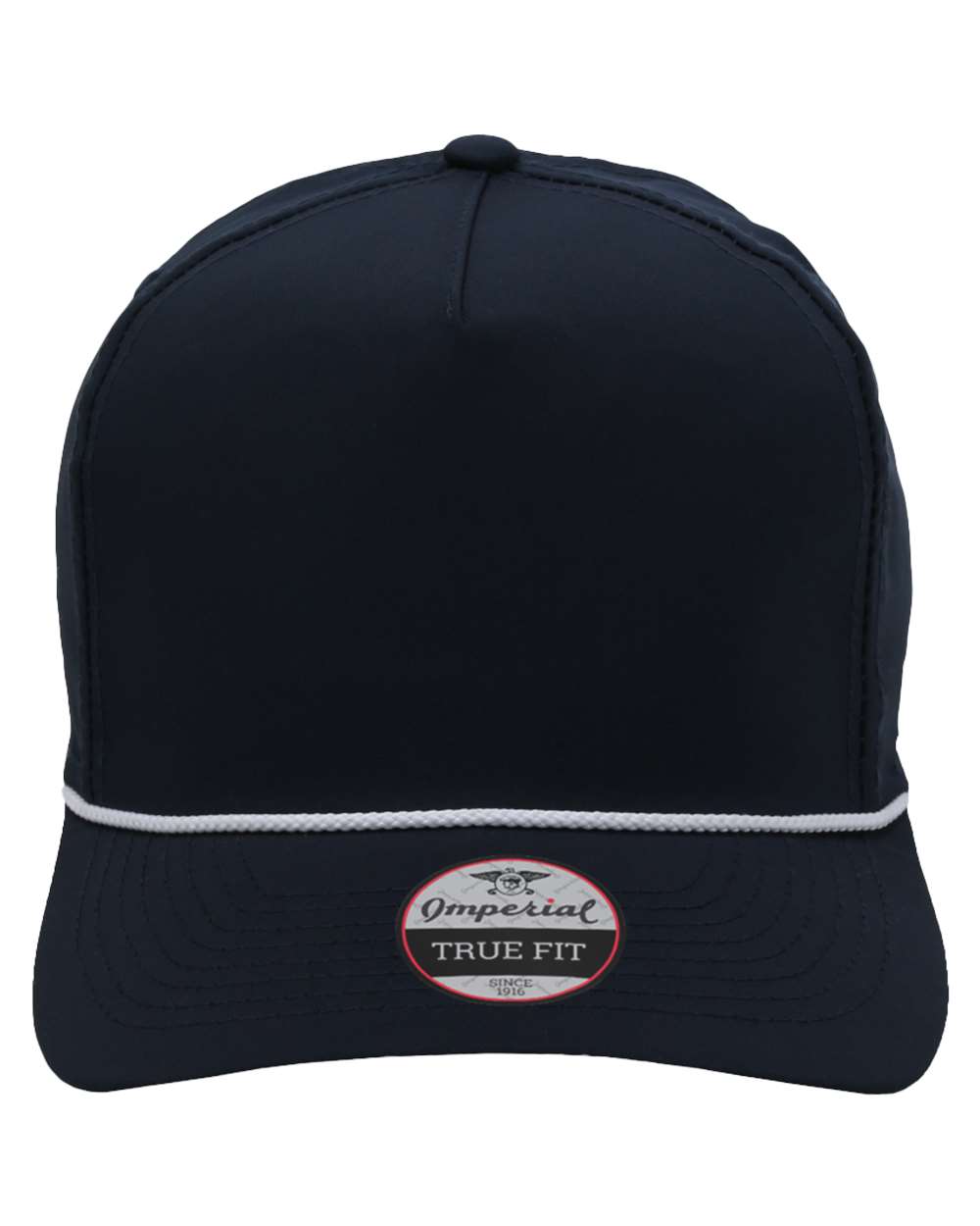 Front View of Navy/ White The Wrightson Cap - 5054