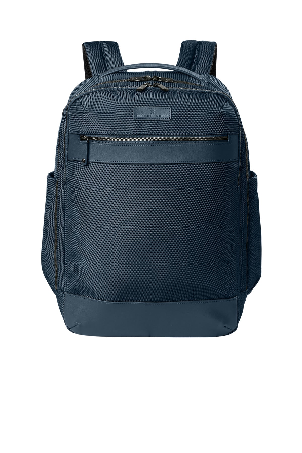 Front View of NavyBlazer Brooks Brothers Oxford Backpack BB18822