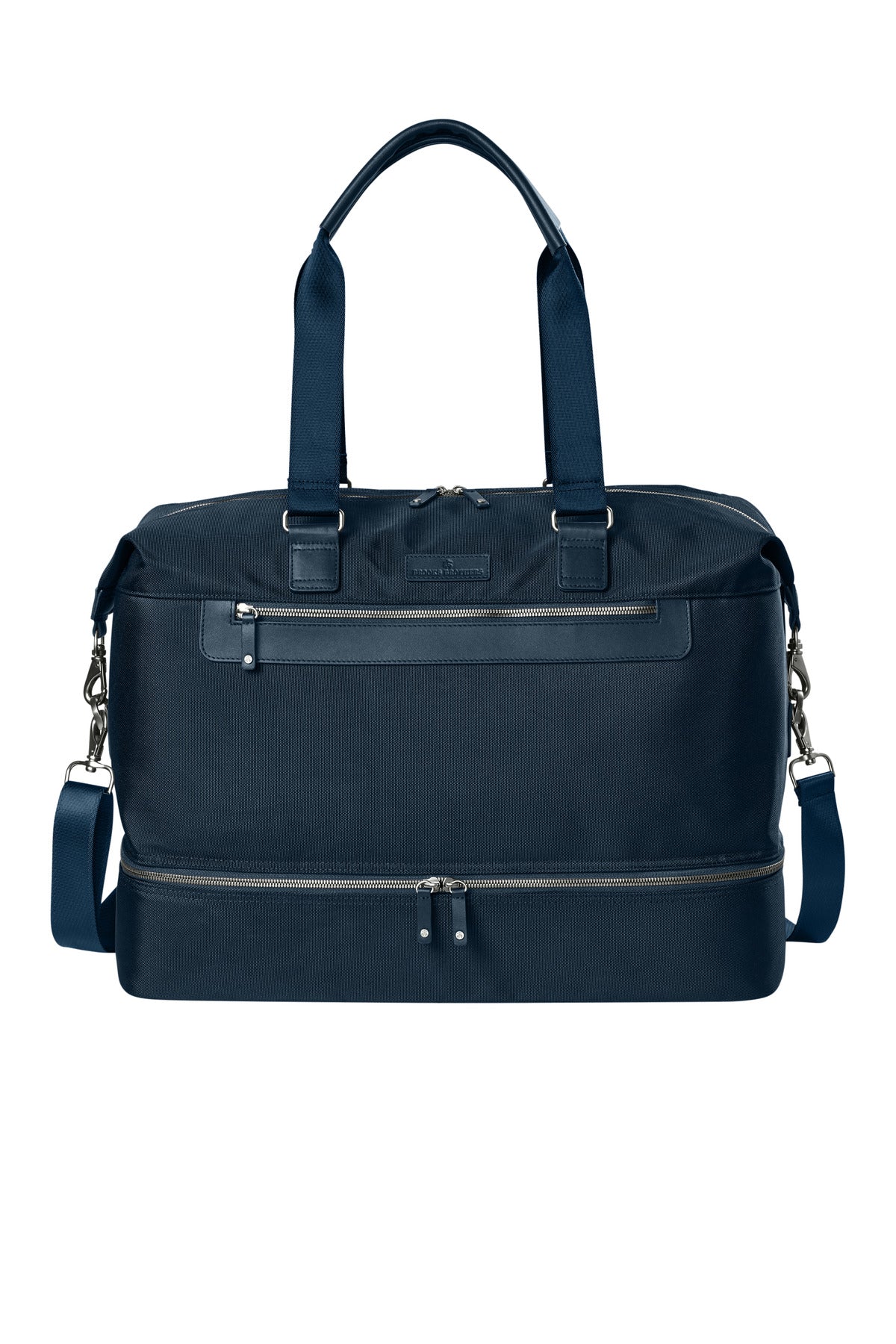 Front View of NavyBlazer Brooks Brothers Oxford Weekender BB18882