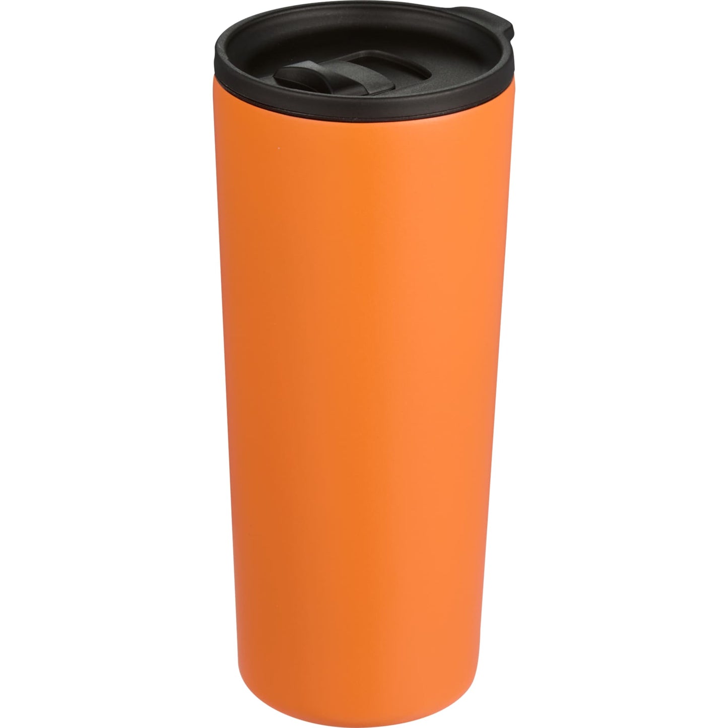 Front View of Orange Leeston Copper Vacuum Insulated Tumbler 24oz plain