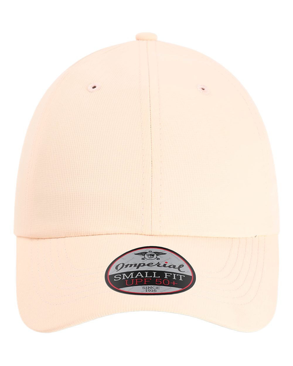 Front View of Peach The Original Small Fit Women's Performance Cap - L210P