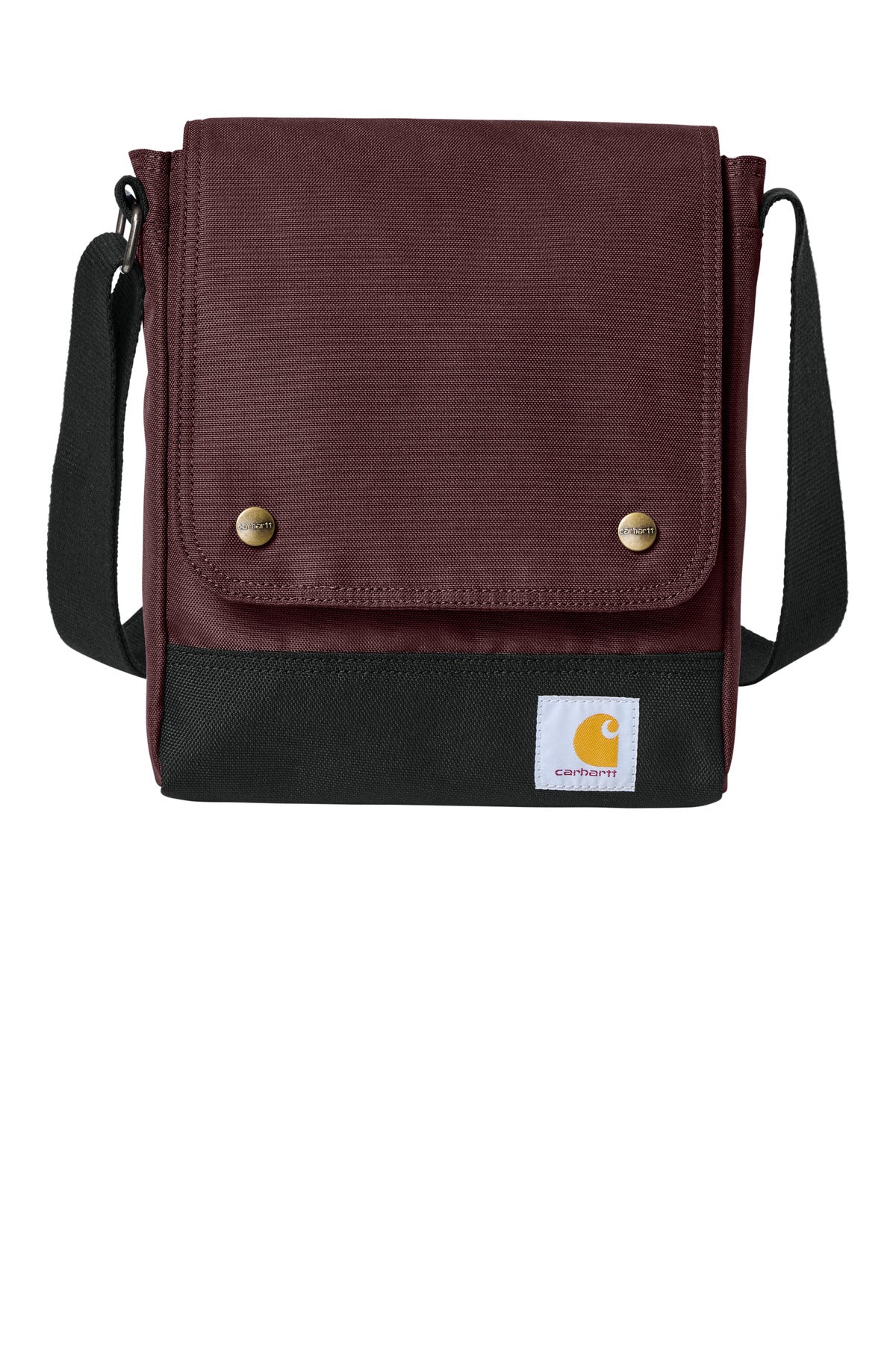 Front View of Port Carhartt Crossbody Snap Bag CTB0000606