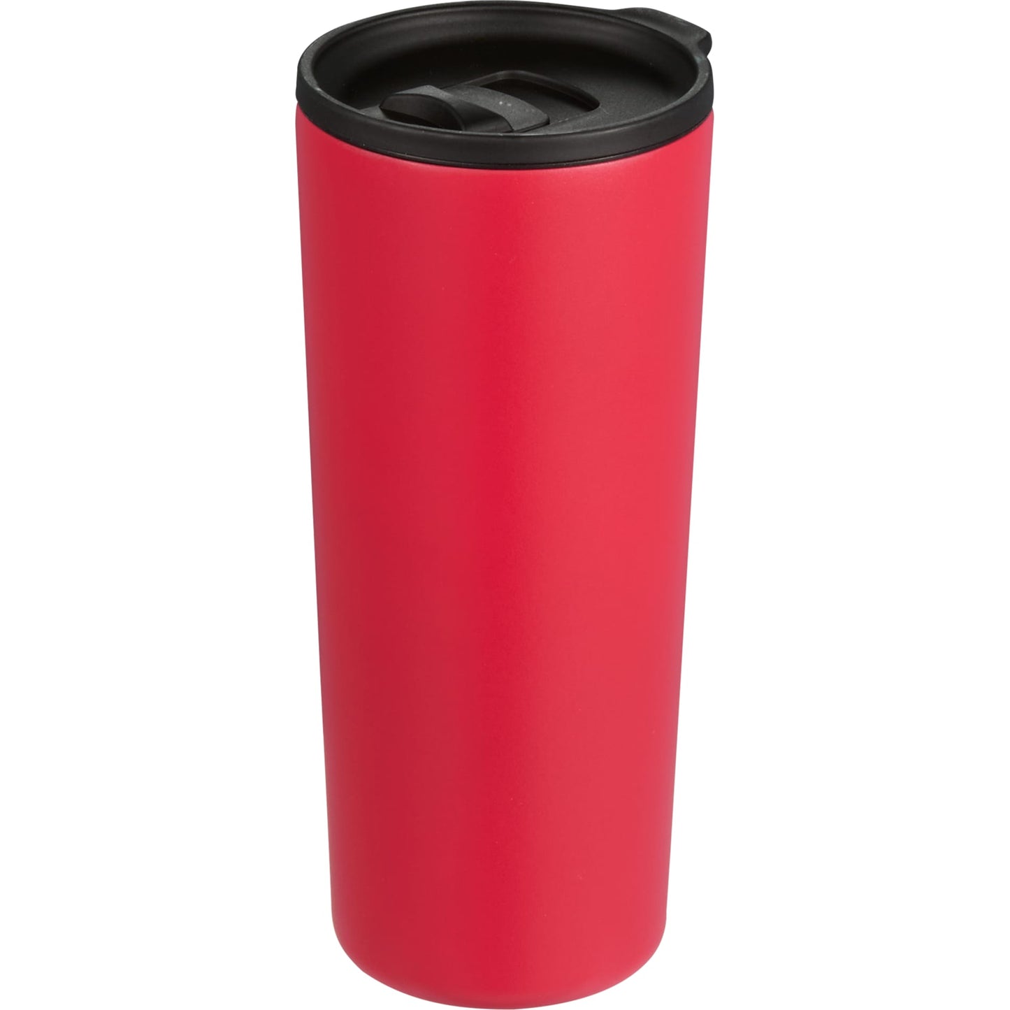 Front View of Red Leeston Copper Vacuum Insulated Tumbler 24oz plain