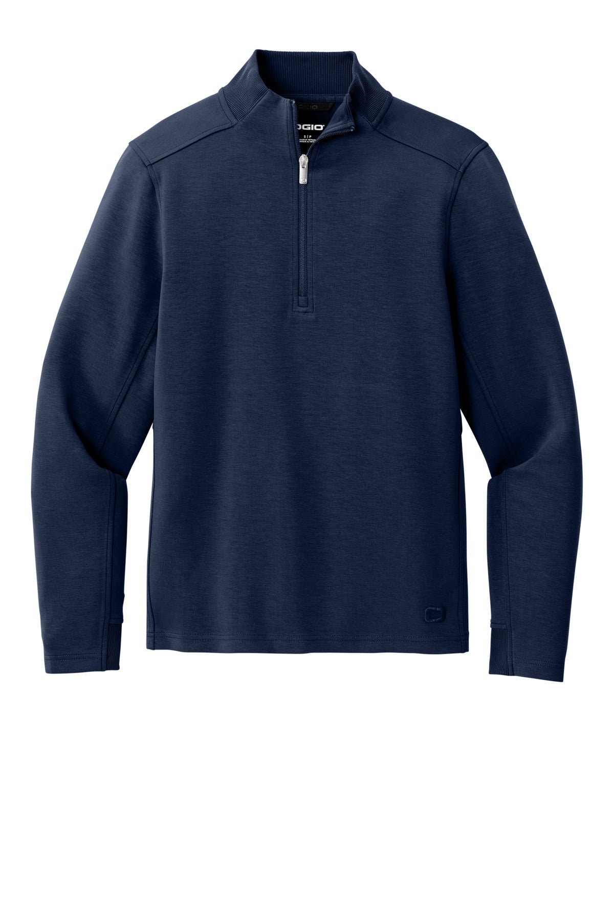 Front View of RiverBlNv OGIO Transcend 1/4-Zip OG861