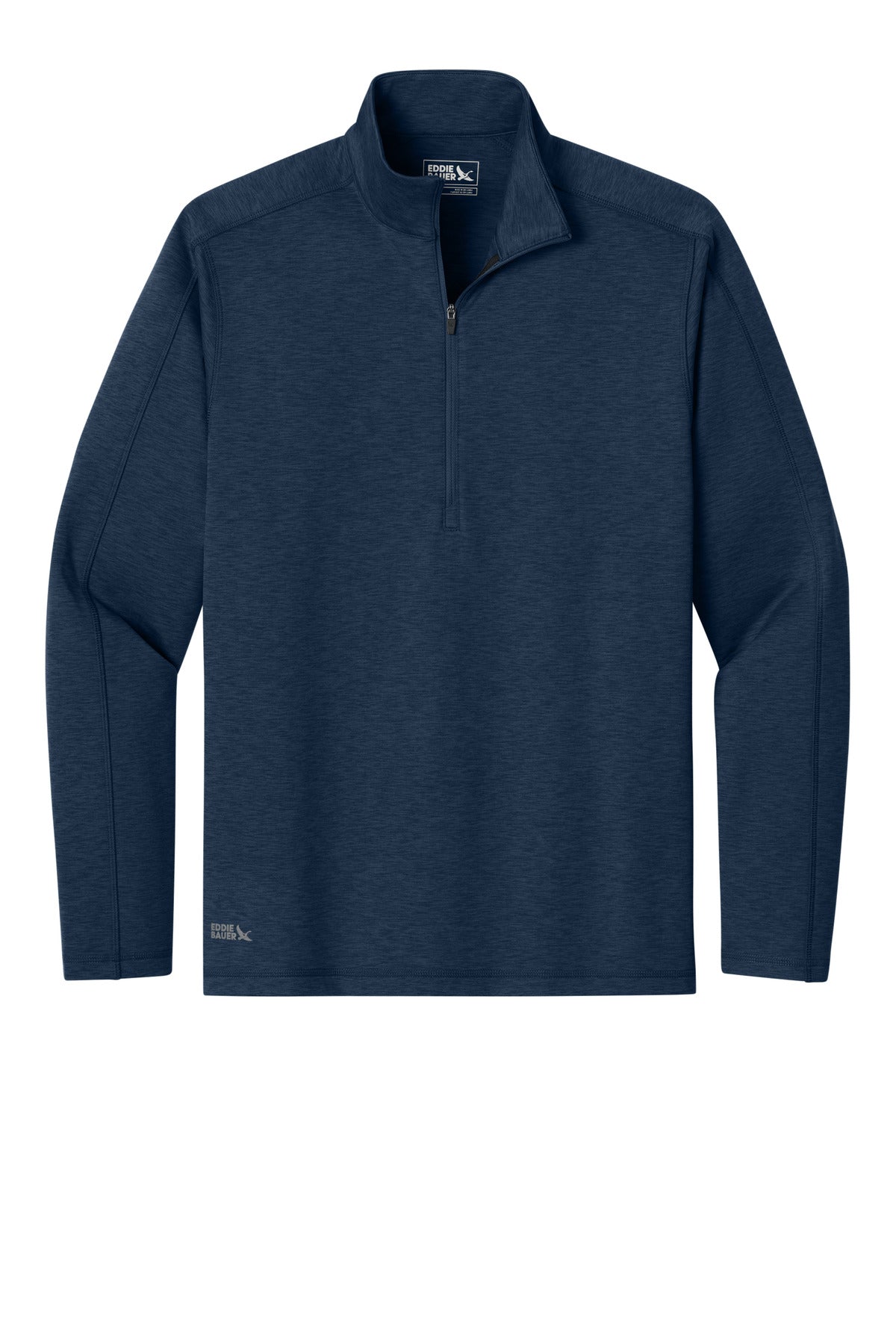 Front View of RiverBlNvH Eddie Bauer Adventurer 1/4-Zip EB120