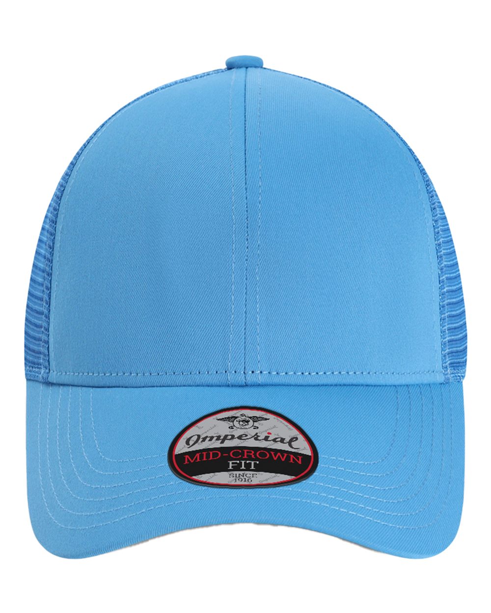 Front View of Royal Blue The Whitaker Mesh Cap - 1988M