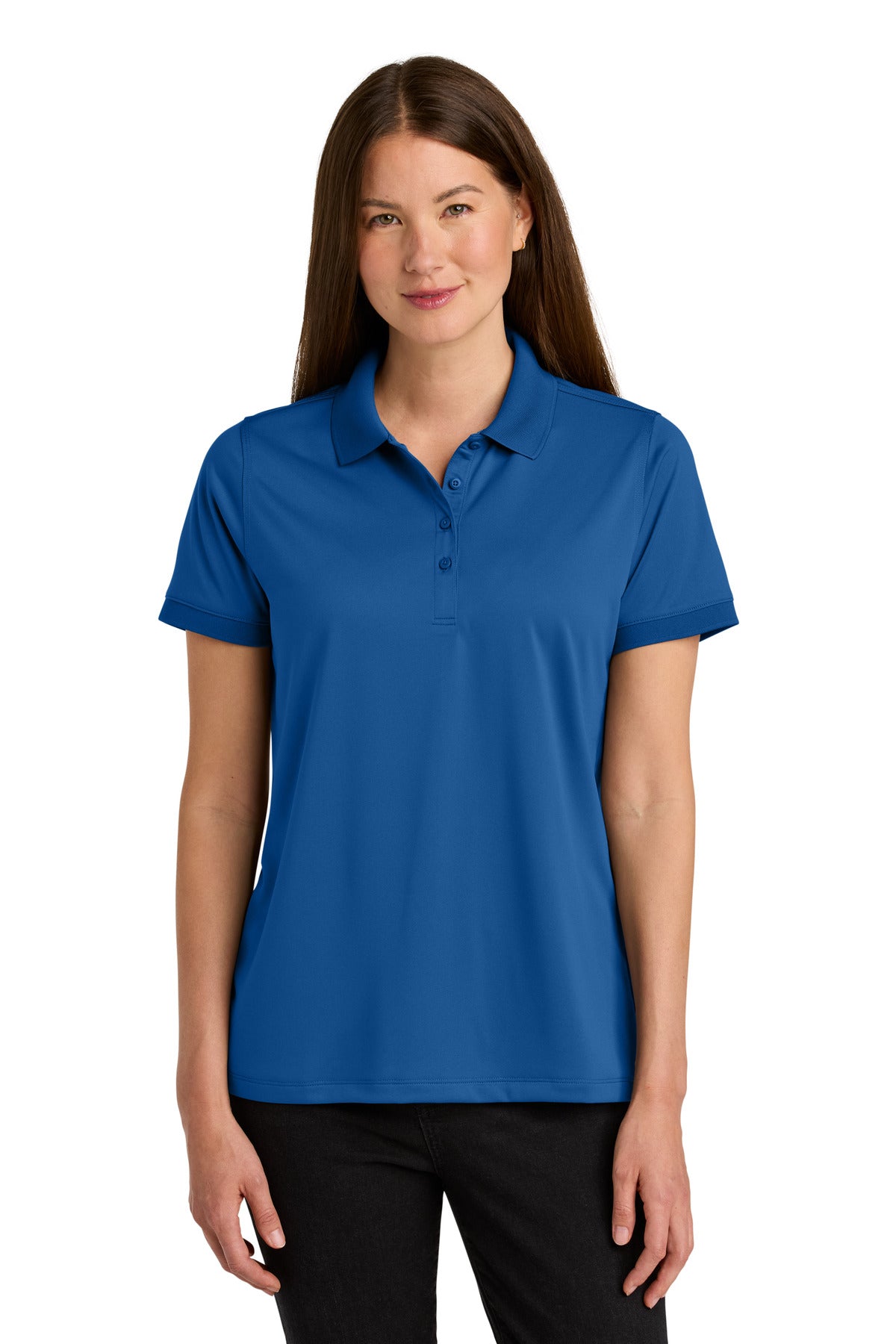 Front View of Royal CornerStone Women's Workwear Pro Polo CS451
