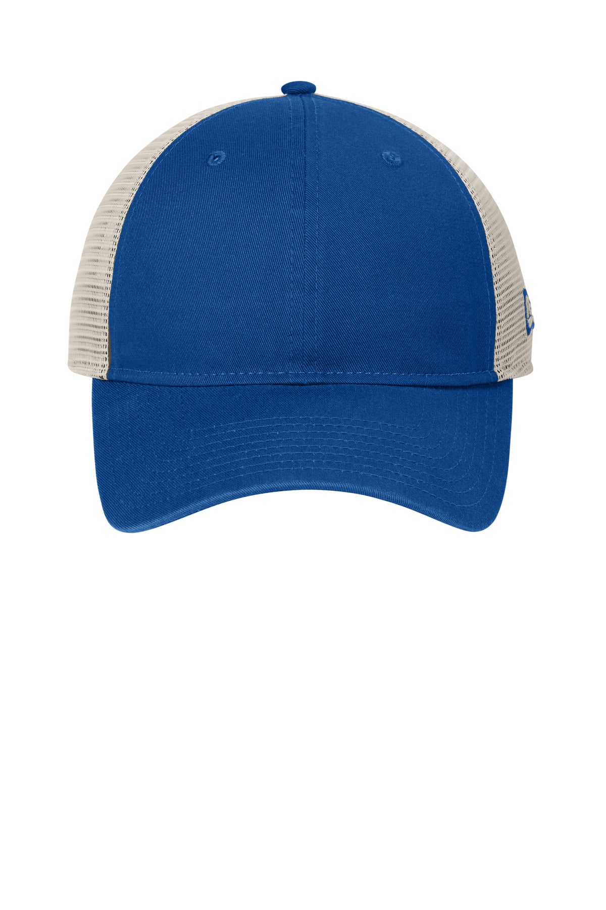 Front View of Royl/Stone New Era 9TWENTY Unstructured Mesh Snapback Cap NE215