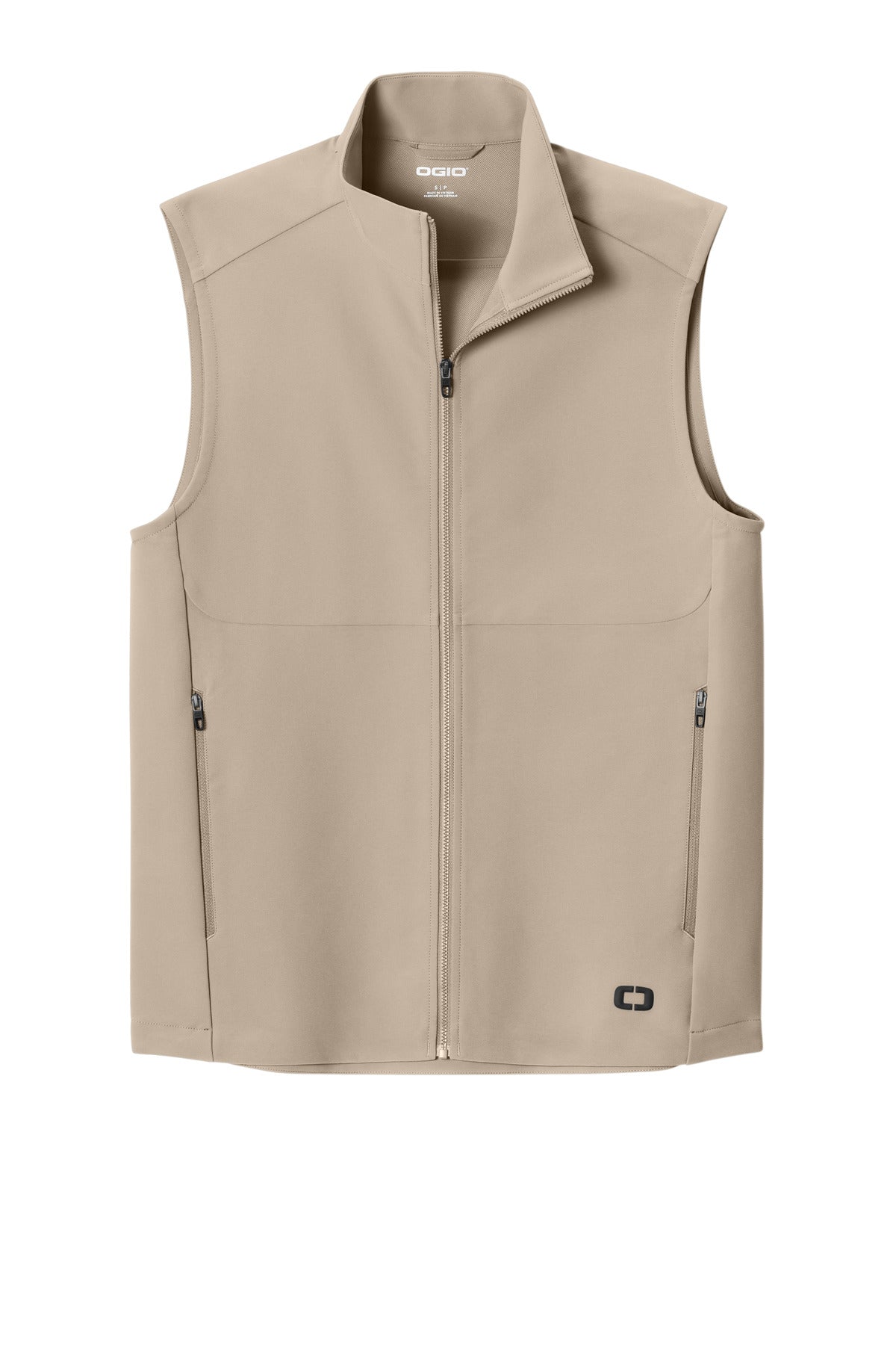 Front View of Sahara OGIO Kinetic Soft Shell Vest OG741