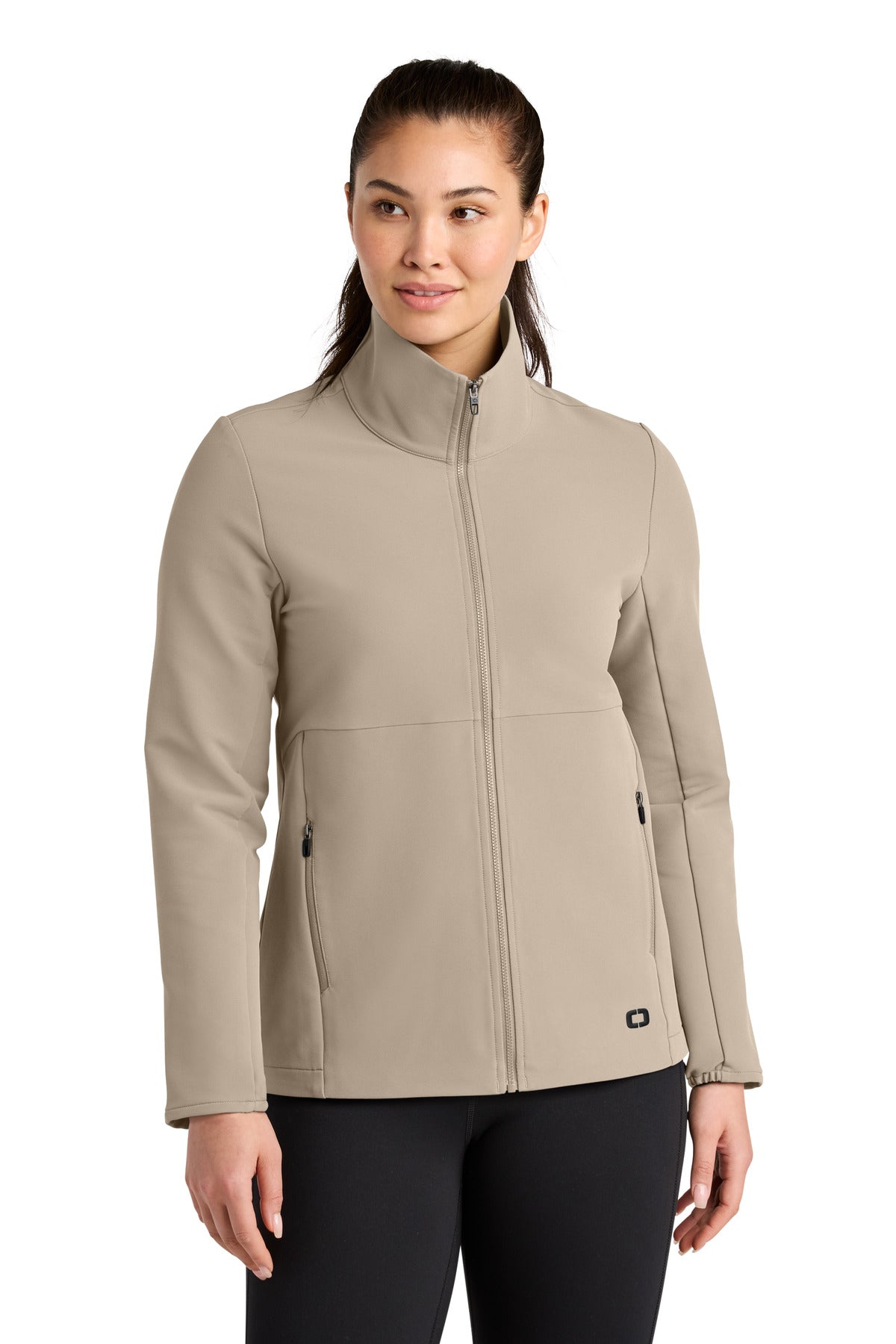 Front View of Sahara OGIO Women's Kinetic Soft Shell LOG740