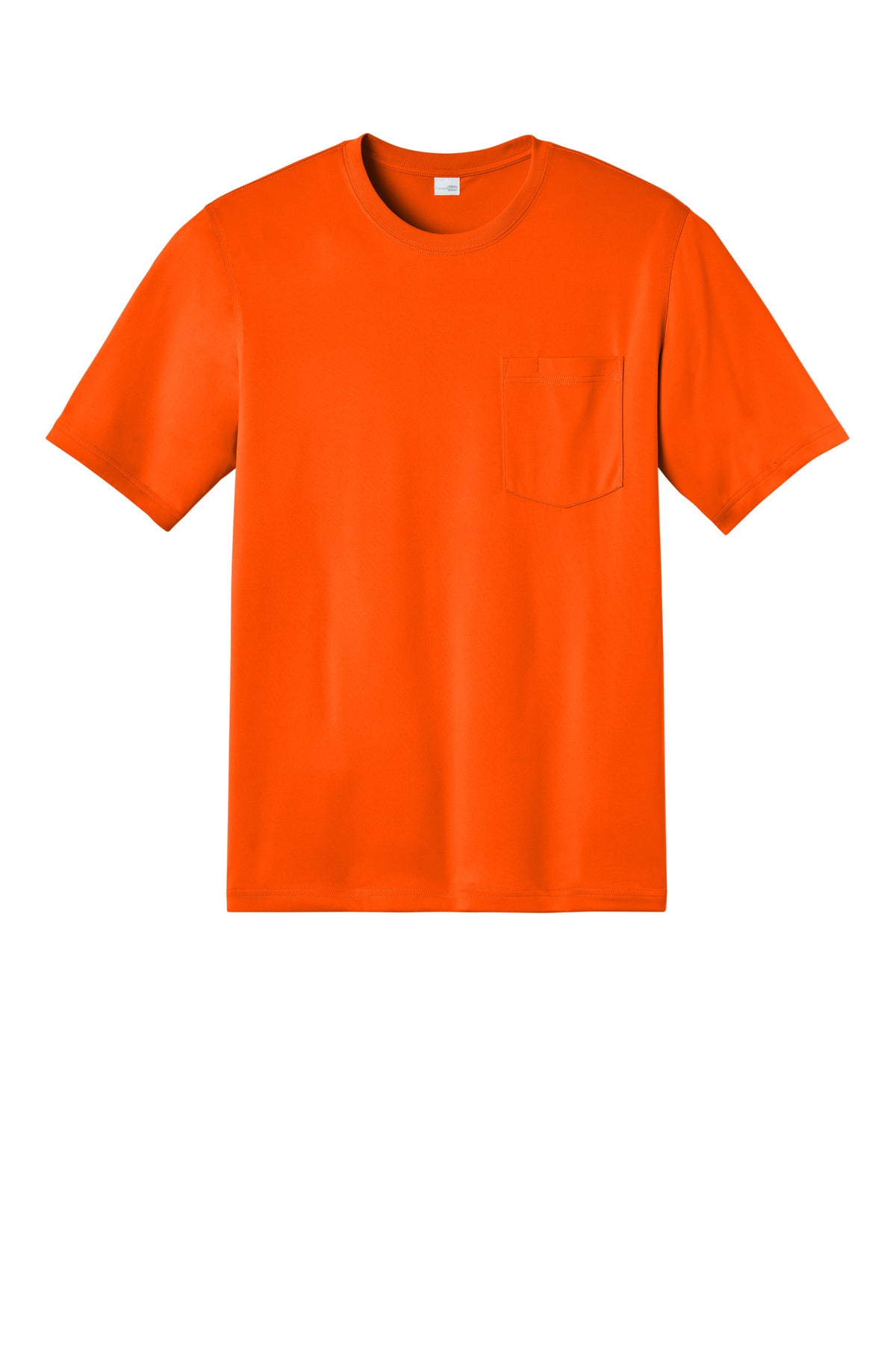 Front View of SftyOrg CornerStone Workwear Pro Short Sleeve Pocket Tee CS440P