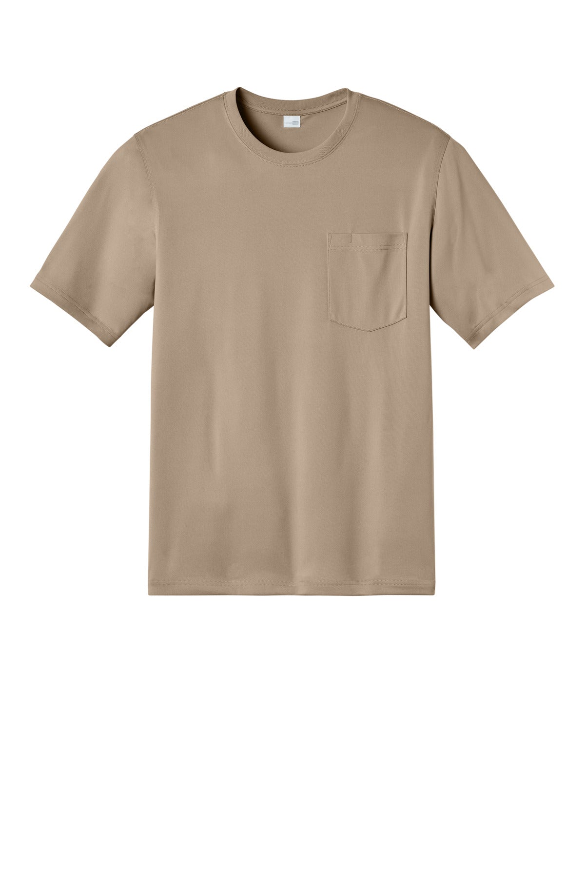 Front View of SilverTan CornerStone Workwear Pro Short Sleeve Pocket Tee CS440P
