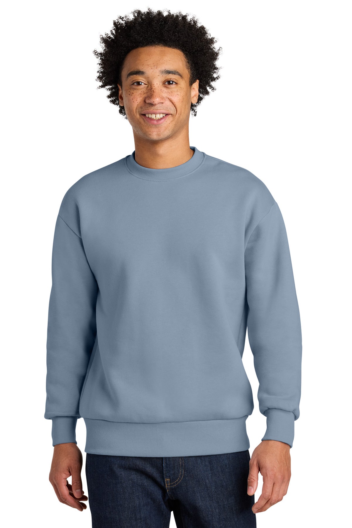 Front View of StnwshDnm Next Level Apparel Heavyweight Sweatshirt NL9007