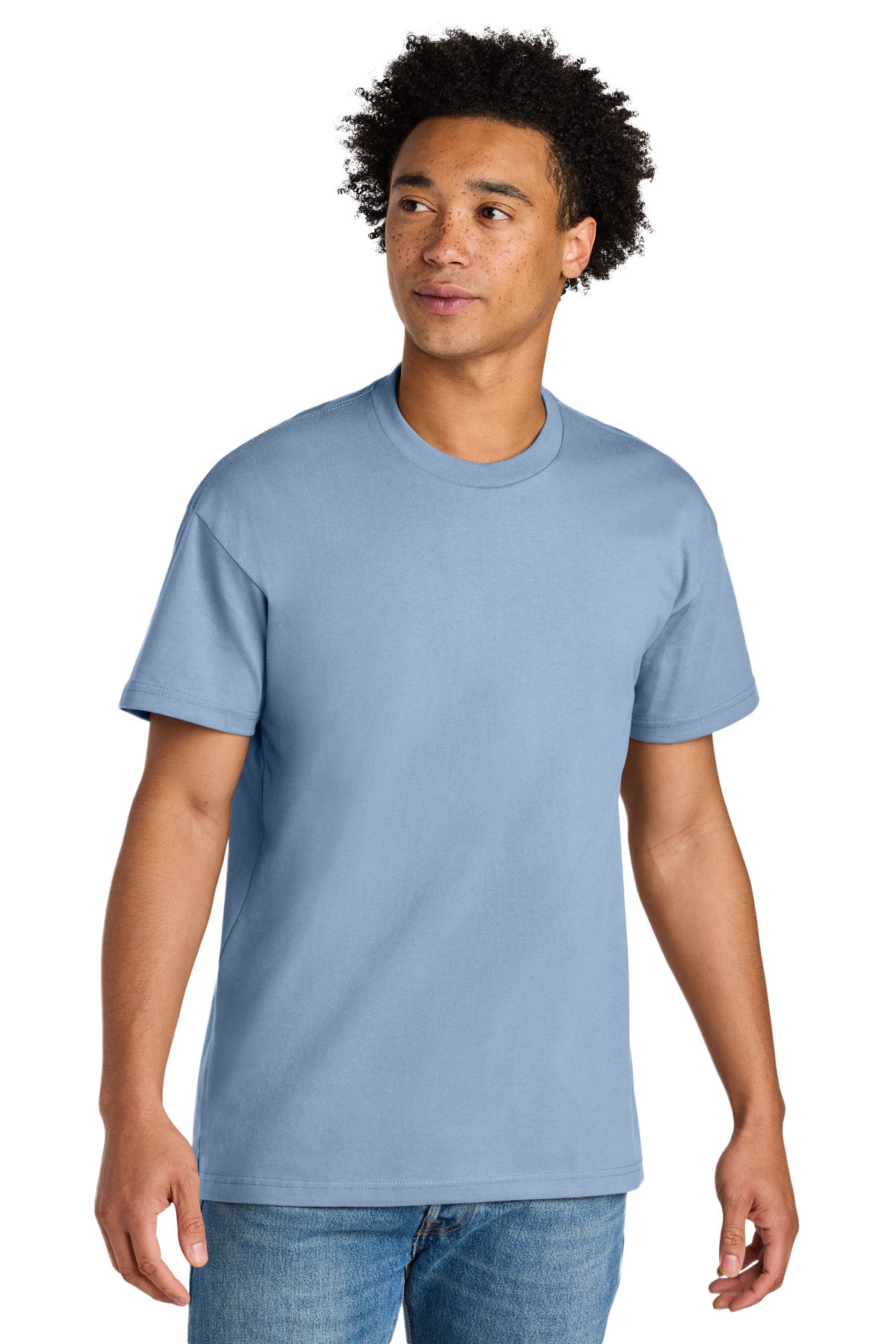 Front View of StnwshDnm Next Level Apparel Heavyweight Tee NL7200