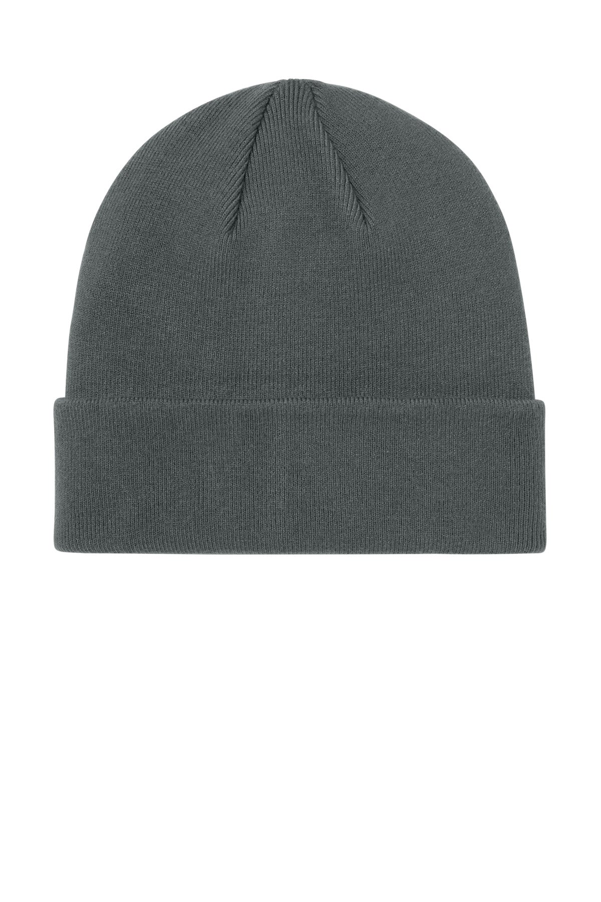 Front View of StormGrey Mercer+Mettle Soft Blend Beanie MMC150