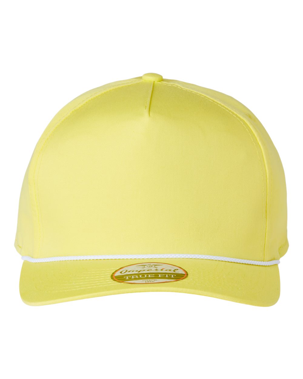 Front View of Sunshine/ White The Barnes Cap - 5056