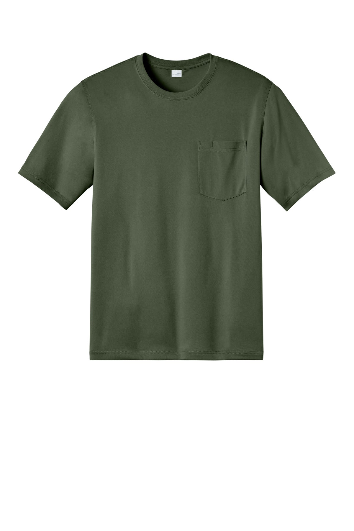 Front View of TacticalGn CornerStone Workwear Pro Short Sleeve Pocket Tee CS440P