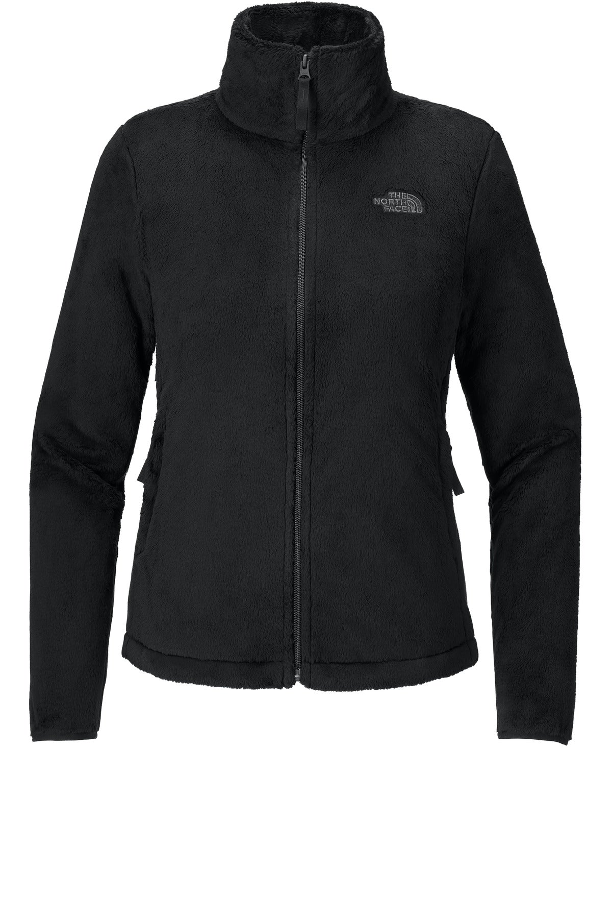 Front View of TNFBlack The North Face Women's Osito Fleece Jacket NF0A7UQJ