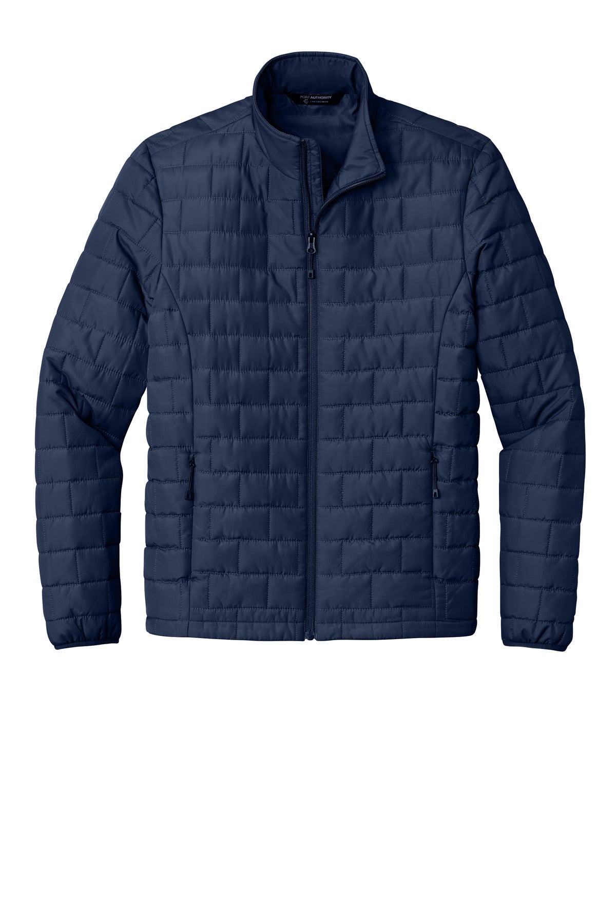Front View of TrueNavy Port Authority C-FREE Brick Jacket J854