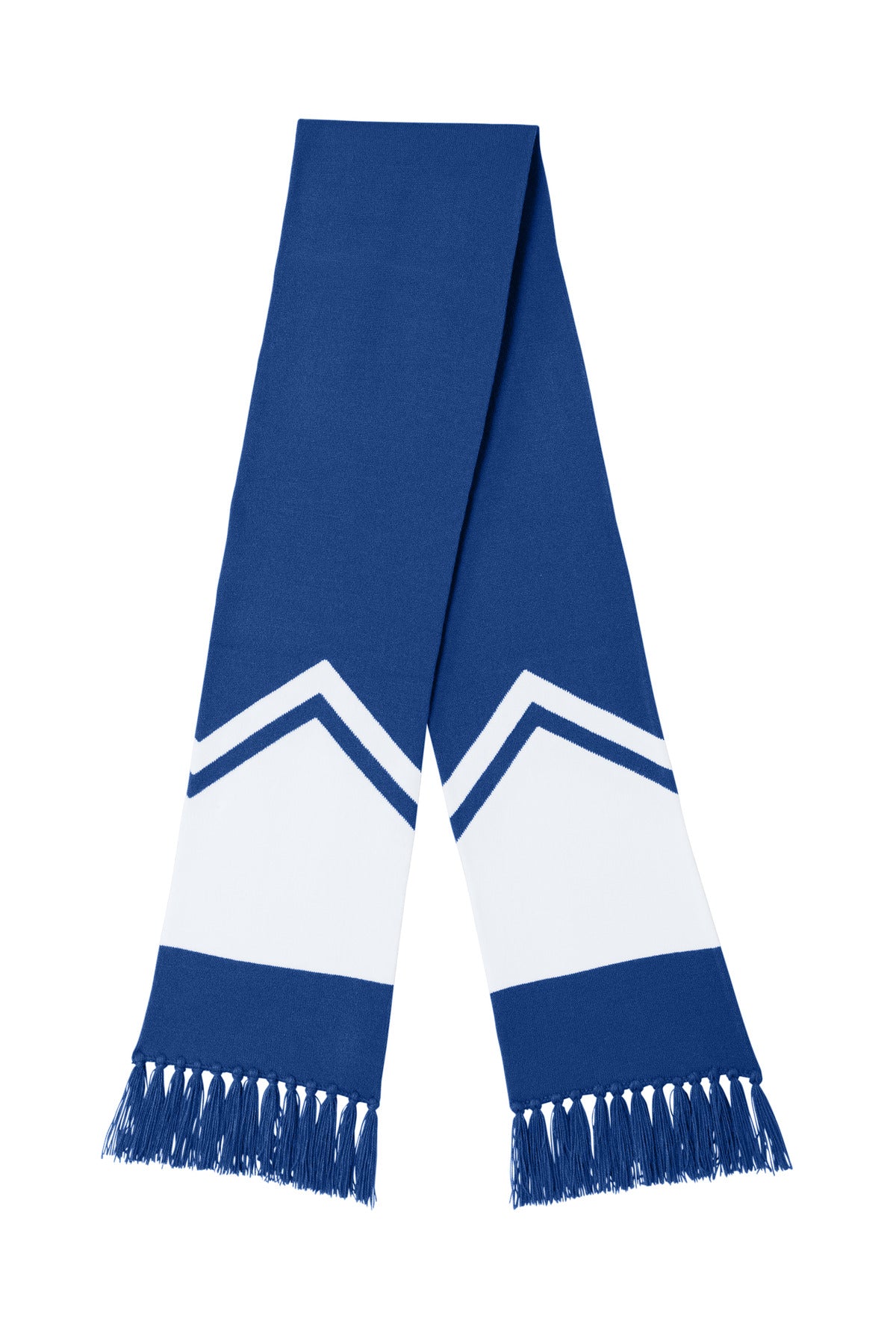 Front View of TRy/White Sport-Tek Gameday Scarf STA06