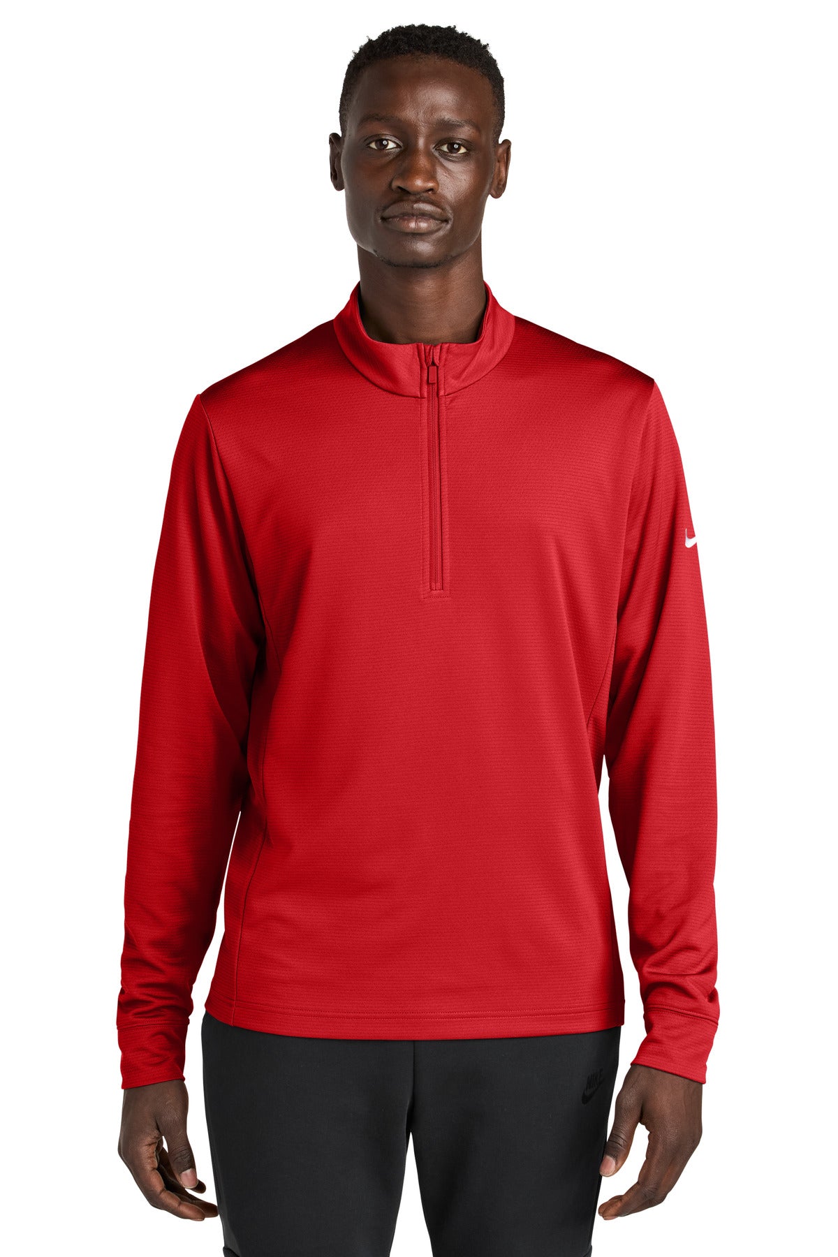 Front View of UniRed Nike Essential 1/2-Zip Cover-Up NKHM8036