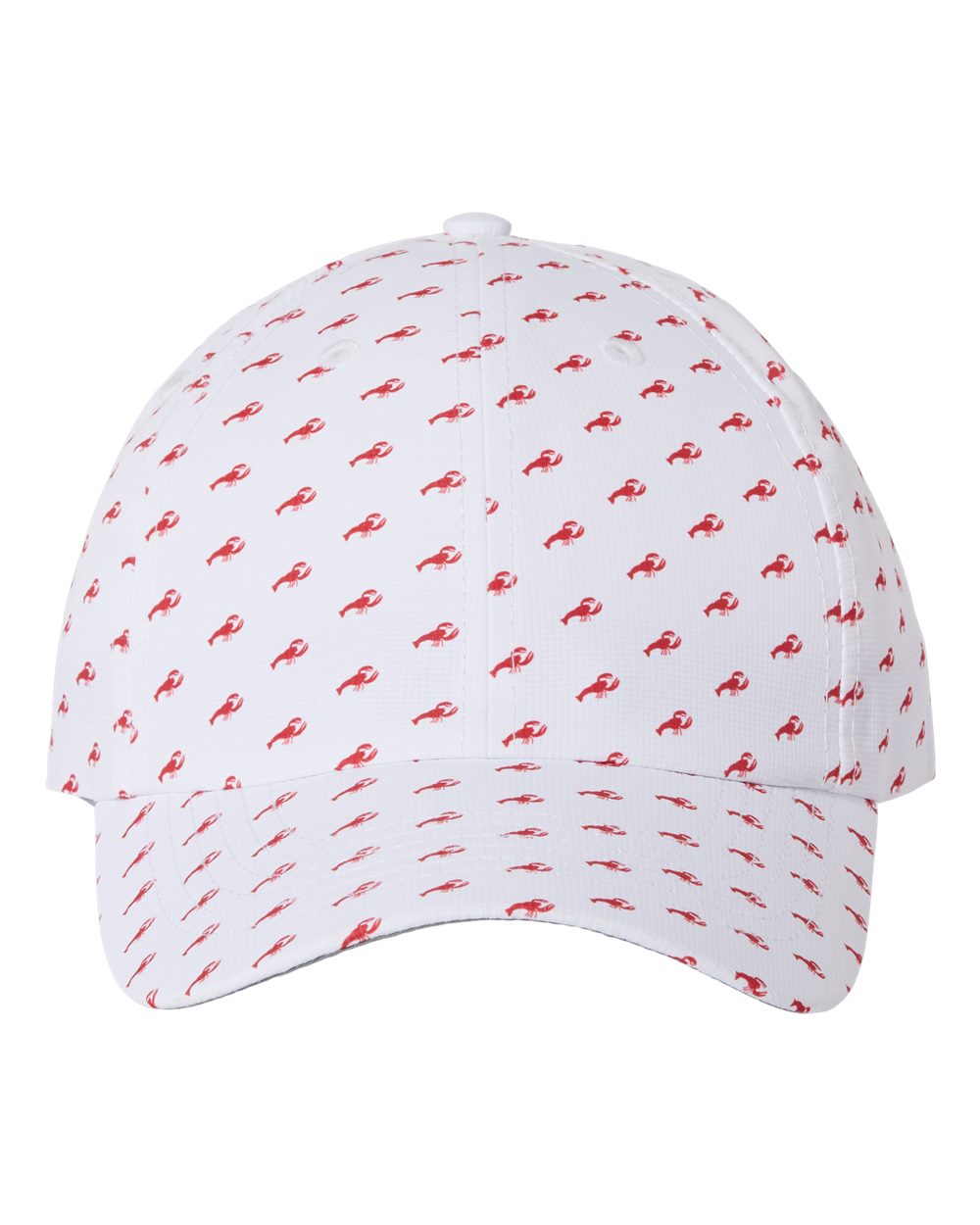 Front View of White Lobster Alter Ego Cap - X210R