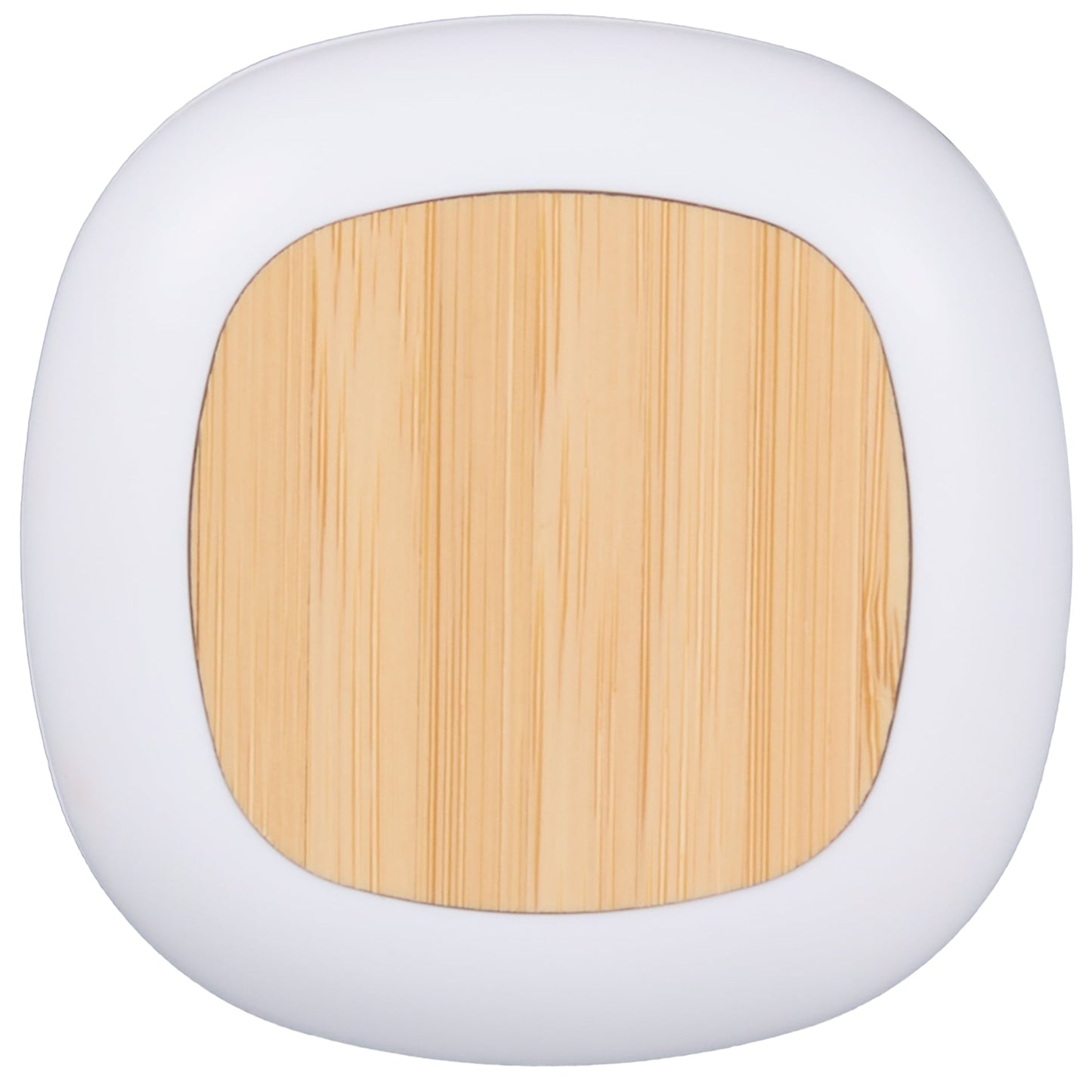 Front View of White Mini RABS and Bamboo Personal Diffuser plain