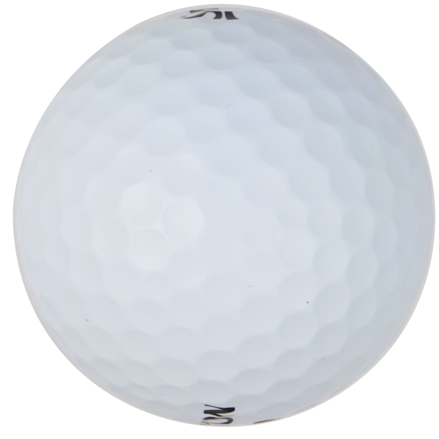 Front View of White Srixon Q-STAR TOUR Golf Balls - 3 Pack plain