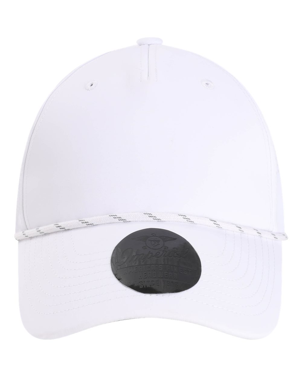 Front View of White The Dyno Cap - S1505