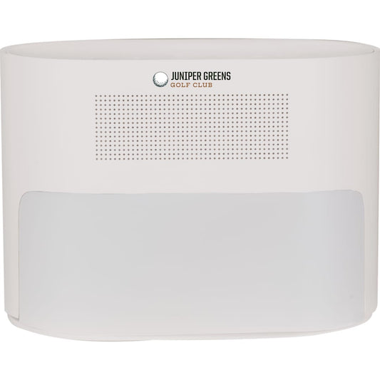 Front View of White Wellable™ White Noise Sunrise Alarm Clock