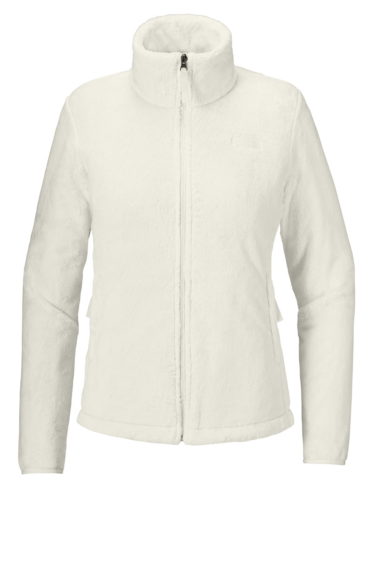 Front View of WhiteDune The North Face Women's Osito Fleece Jacket NF0A7UQJ