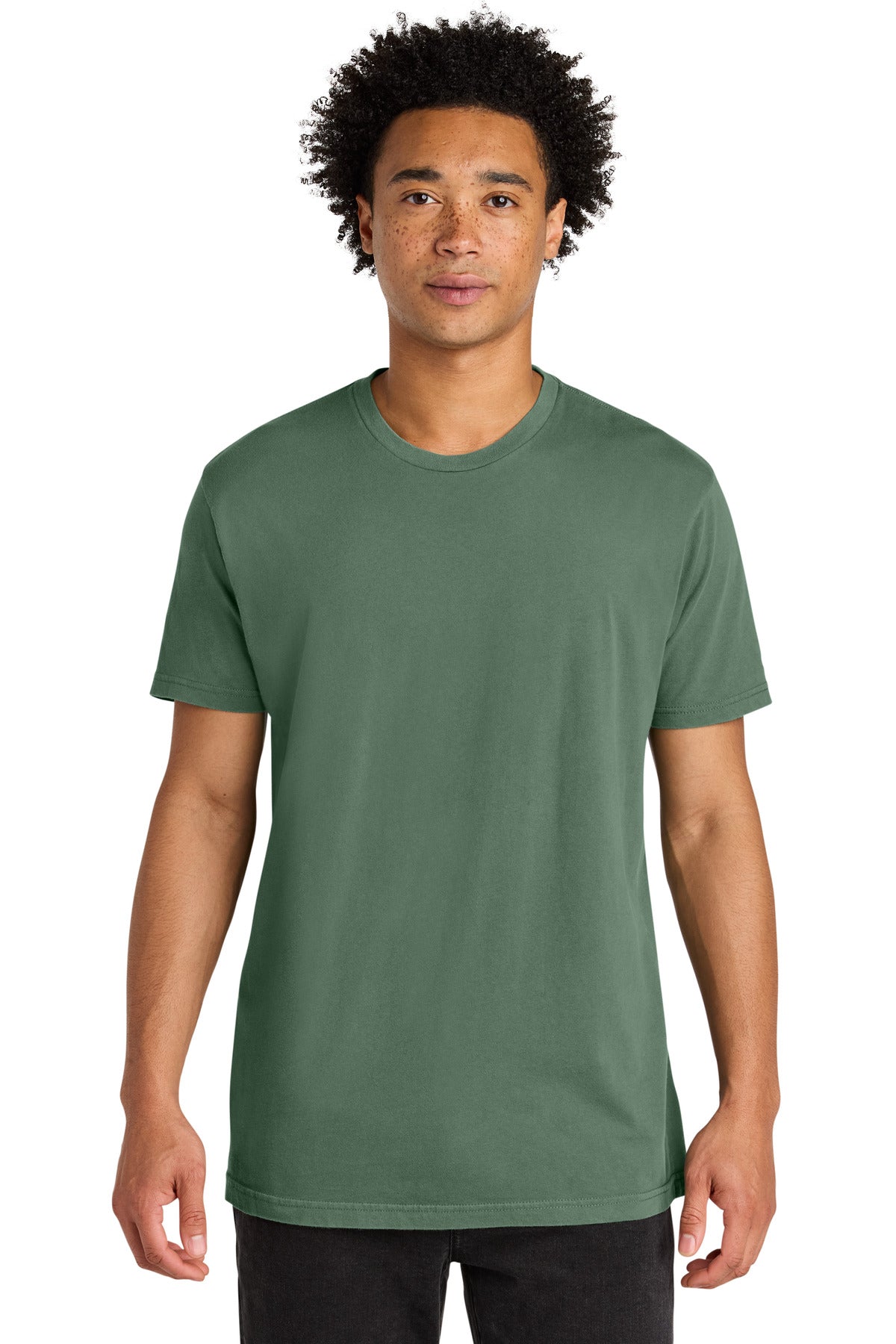 Front View of WshdRyPine Next Level Apparel Soft Wash Cotton Tee NL3600SW