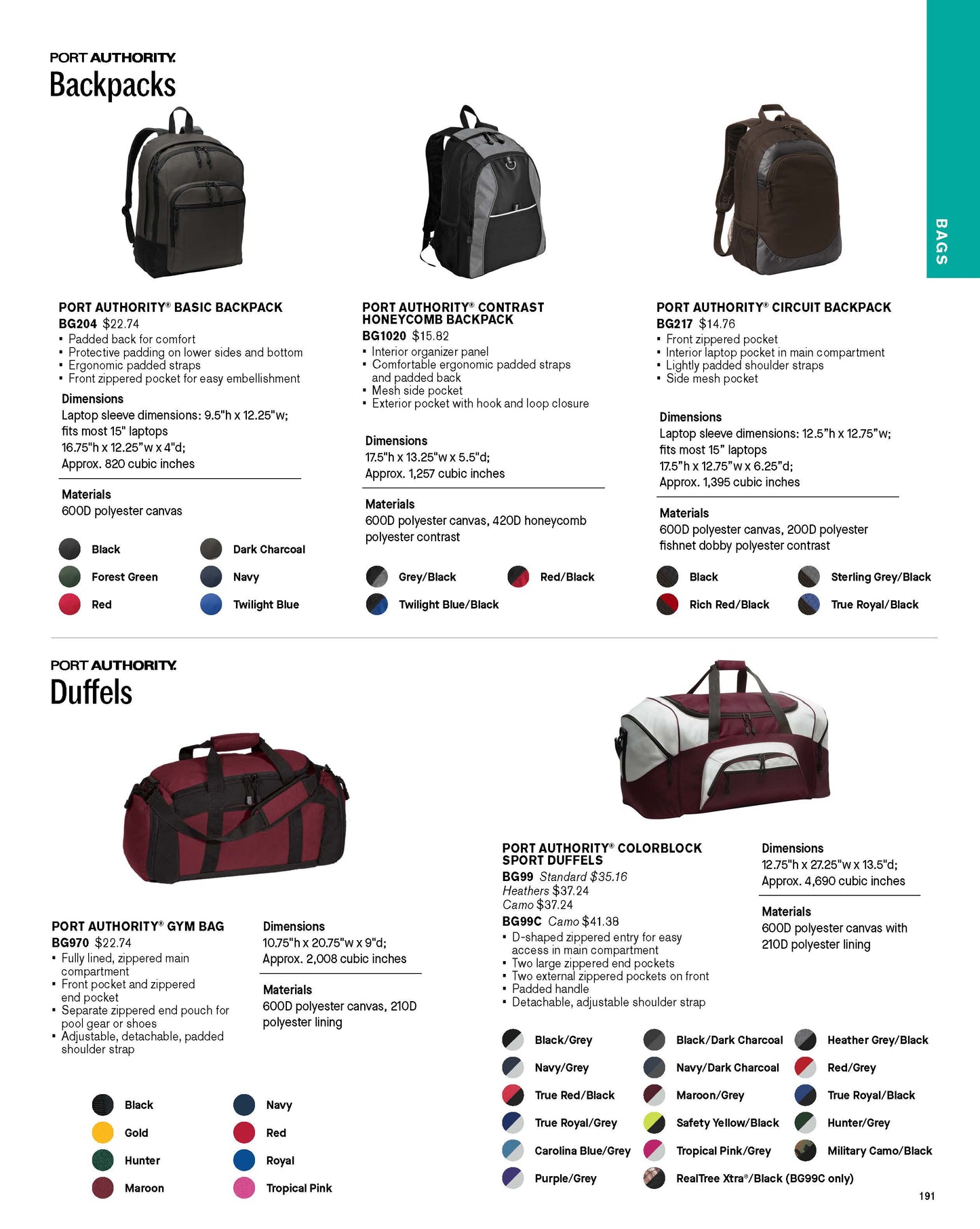 Digital Catalog - Essential Apparel Bags and Accessories 2026