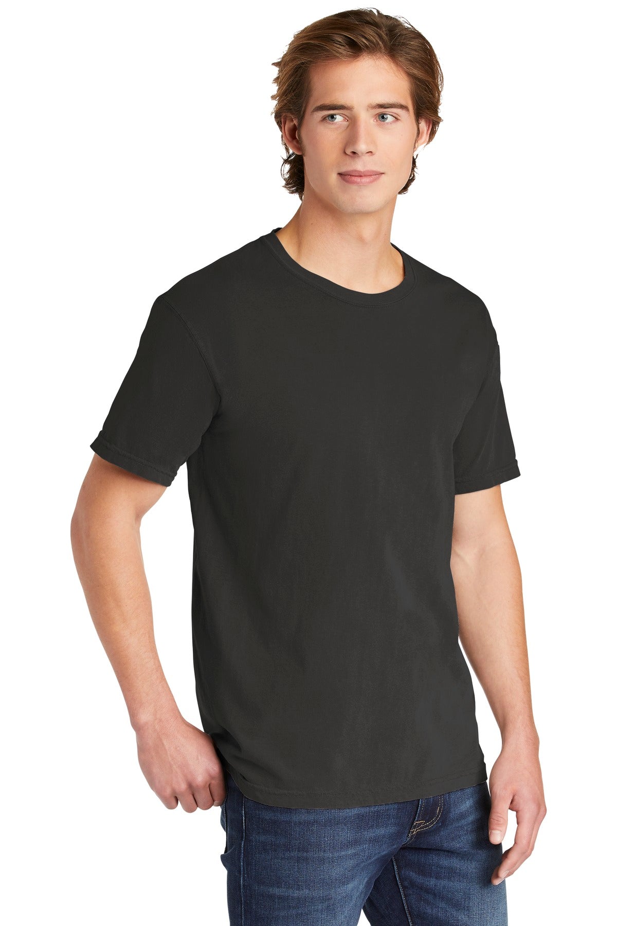Graphite COMFORT COLORS Heavyweight Ring Spun Tee. 1717