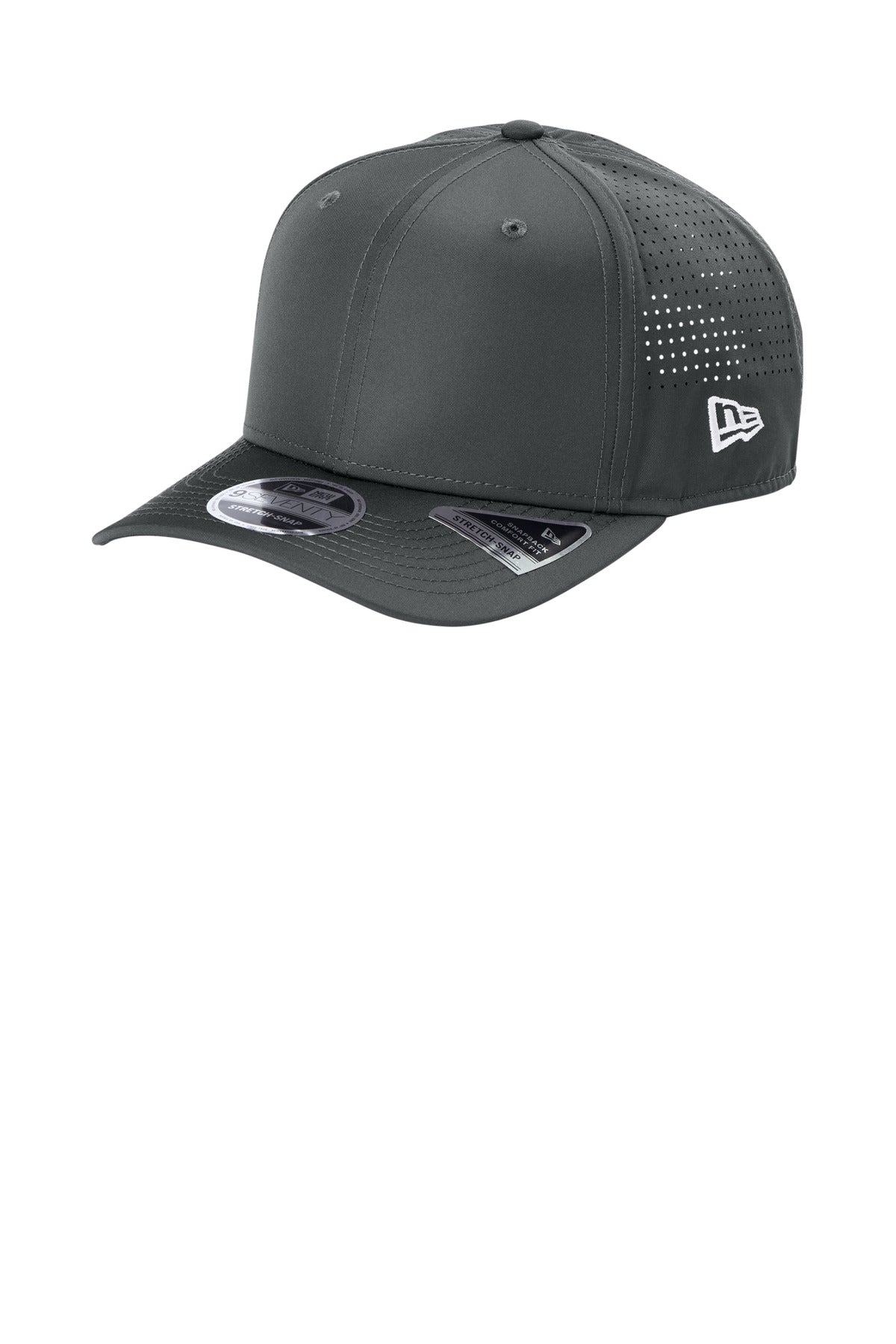 Graphite New Era 9SEVENTY Perforated Snapback Cap NE501