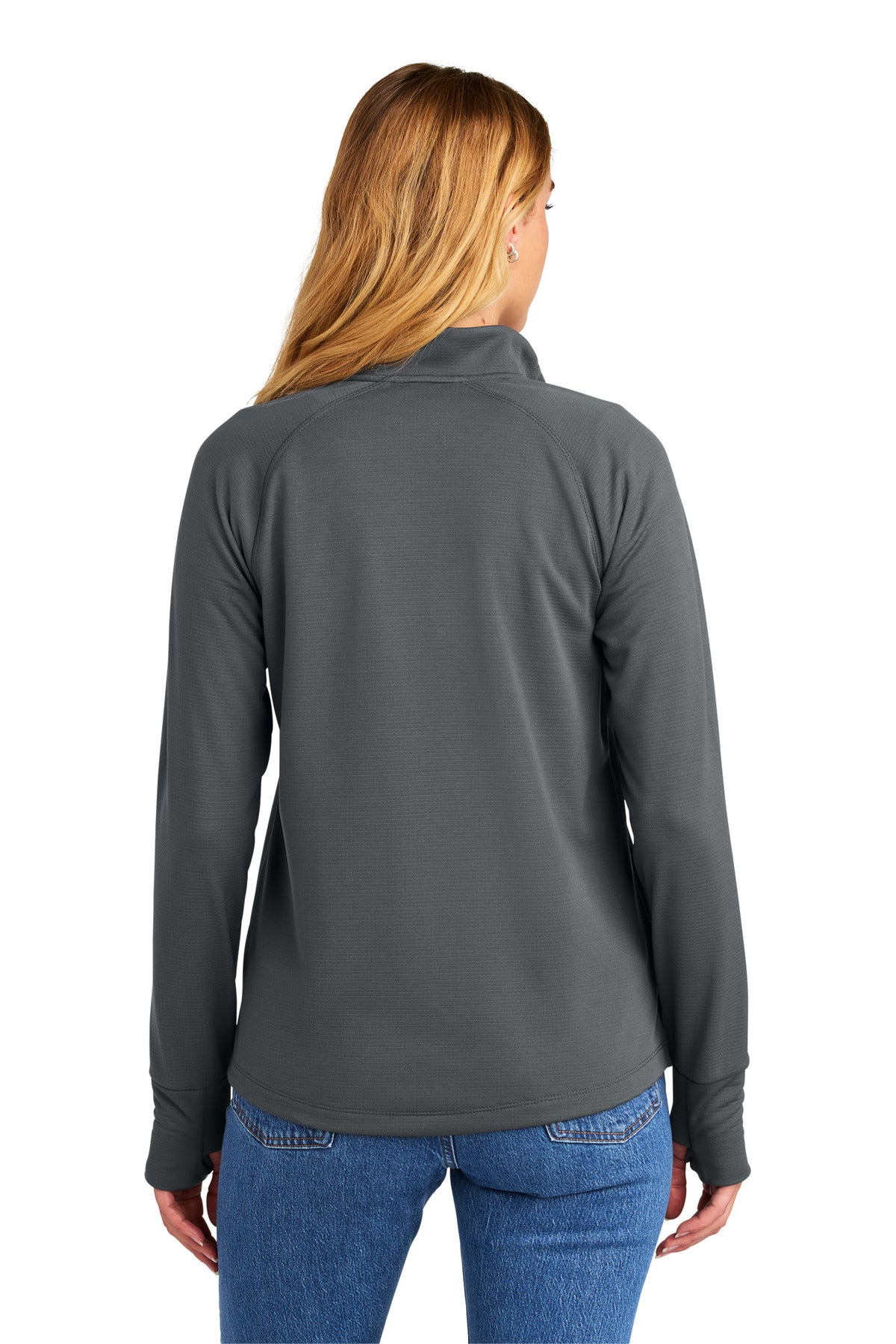 Graphite New Era Women's Stand Out 1/4-Zip LNEA515